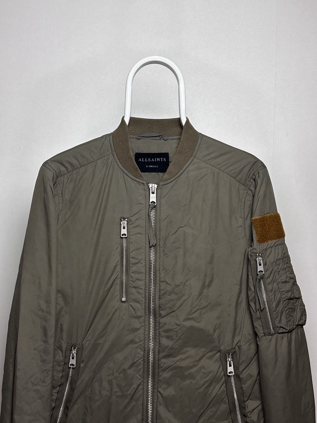 Allsaints AllSaints Combat Bomber Zip Jacket Size XS Size US XS / EU 42 / 0 - 2 Thumbnail