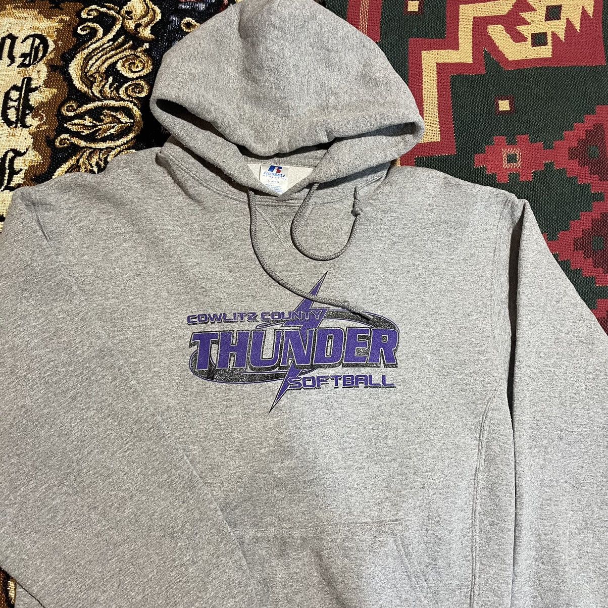Russell Athletic × Vintage Vintage Russell Hoodie Size US L / EU 52-54 / 3 - 2 Thumbnail