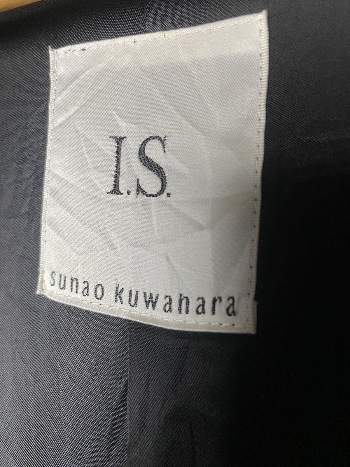 Issey Miyake Vintage Rare I.S Sunao Kuwanara Wool Button Jacket Size US M / EU 48-50 / 2 - 11 Thumbnail