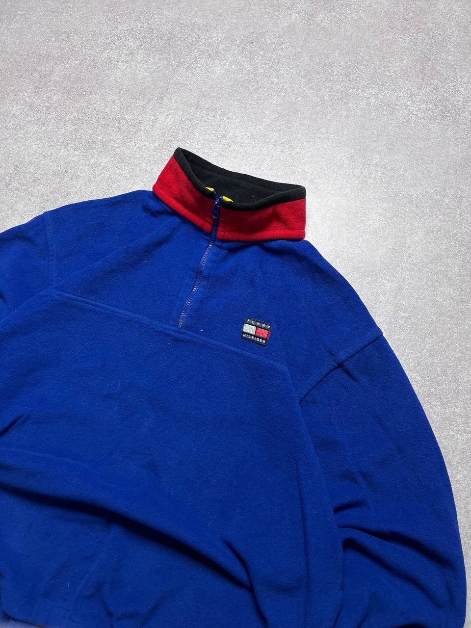 Tommy Hilfiger VINTAGE TOMMY HILFIGER FLEECE RETRO SHERPA Y2K JACKET M Size US M / EU 48-50 / 2 - 2 Thumbnail
