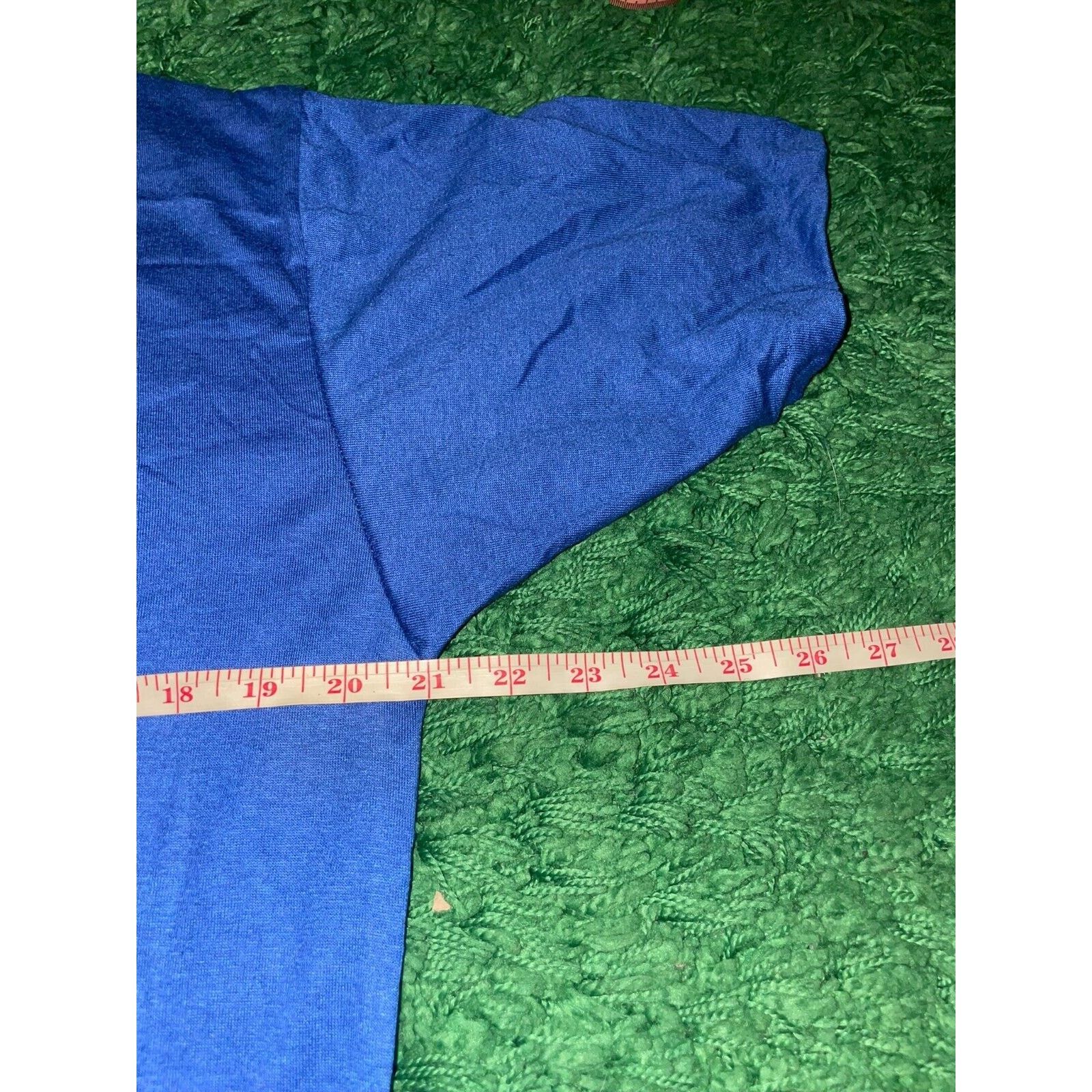 Jerzees Vintage Fireworks Shirt Jerzees Blue Splatter July 4th 80s L Size US L / EU 52-54 / 3 - 10 Thumbnail