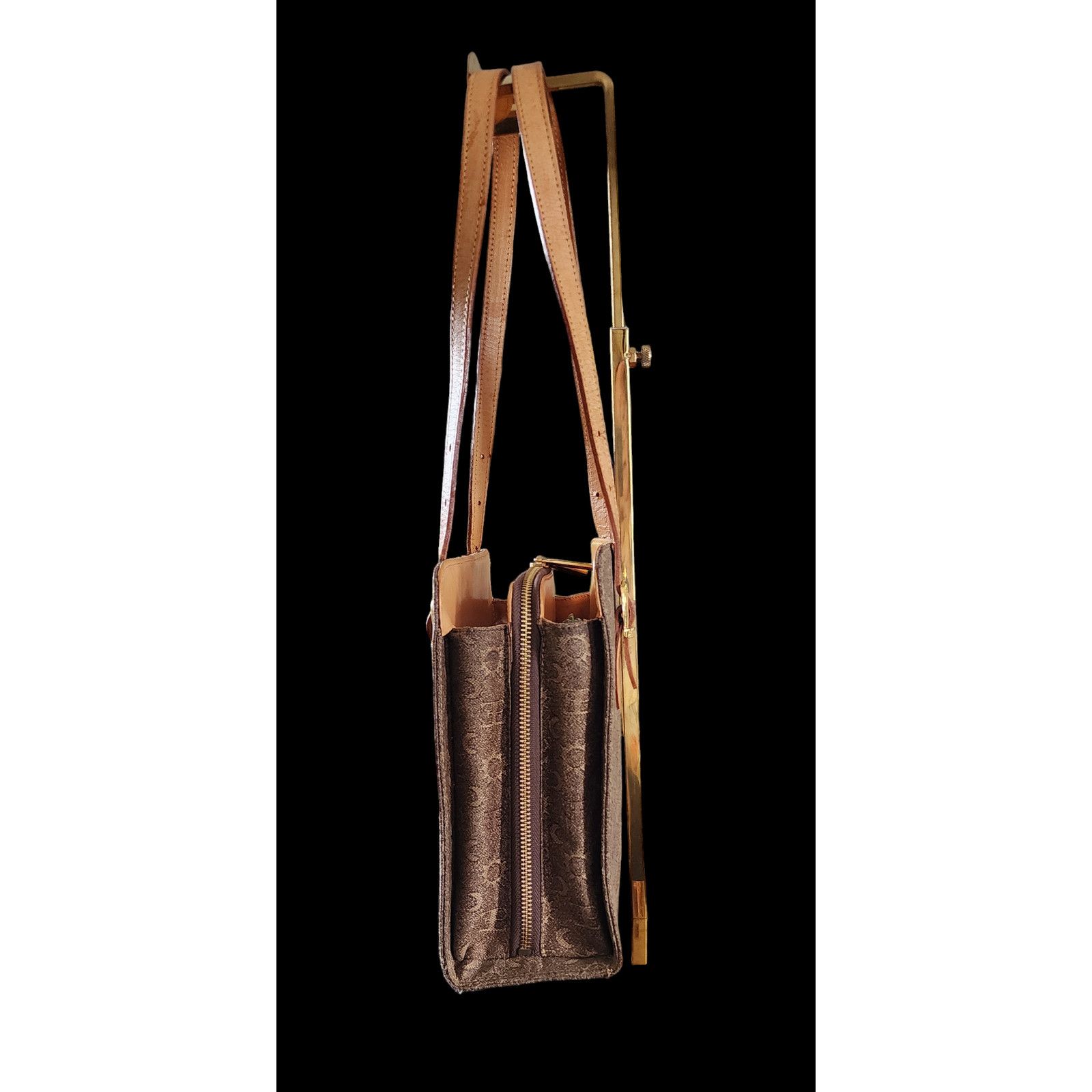 Porter EL PORTAL Shoulder Bag Medium Purse Leather Trim and Strap Size ONE SIZE - 9 Thumbnail