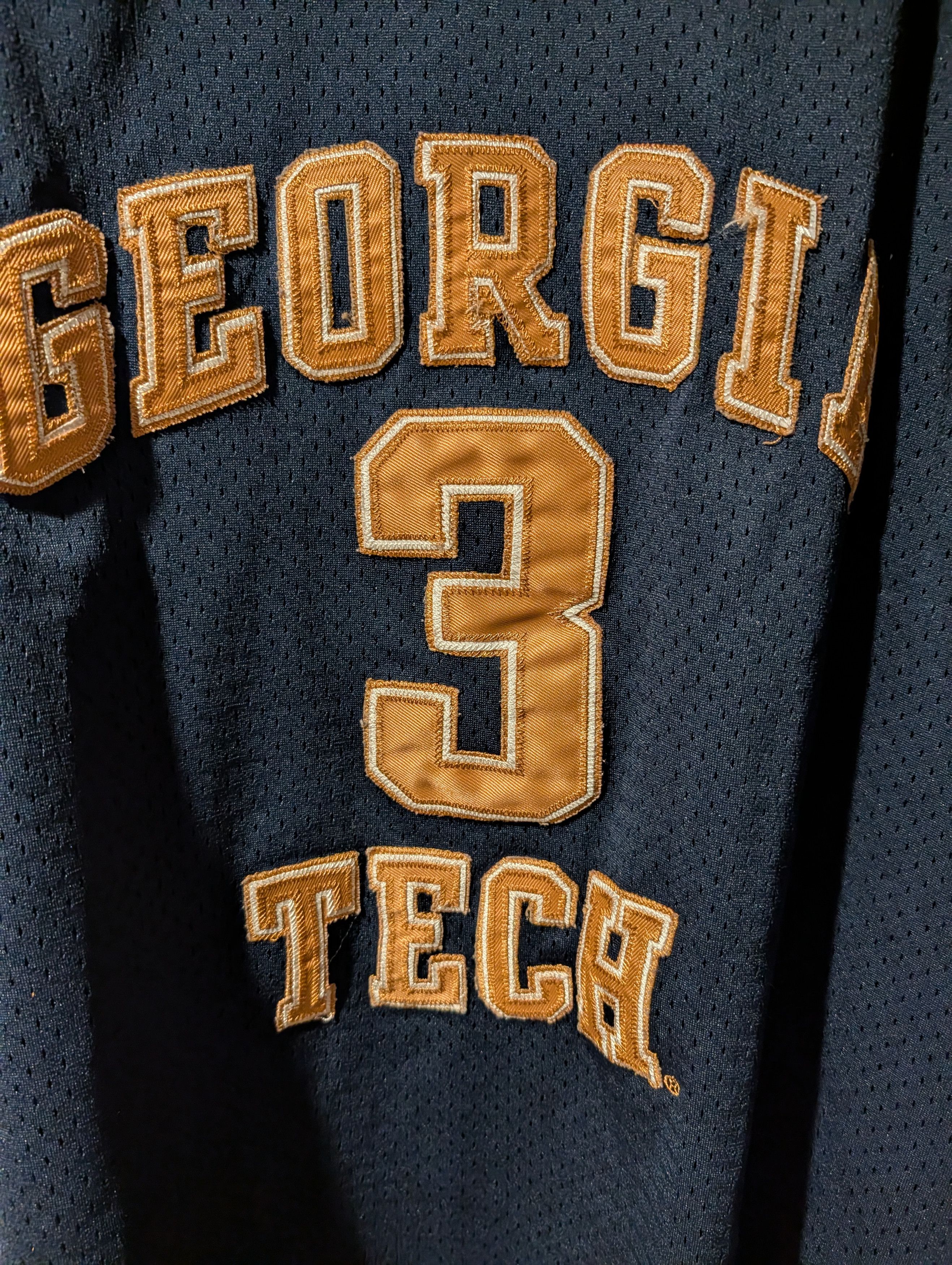NCAA Vintage Y2K Georgia Tech Marbury College Basketball Jersey Size US XL / EU 56 / 4 - 2 Thumbnail