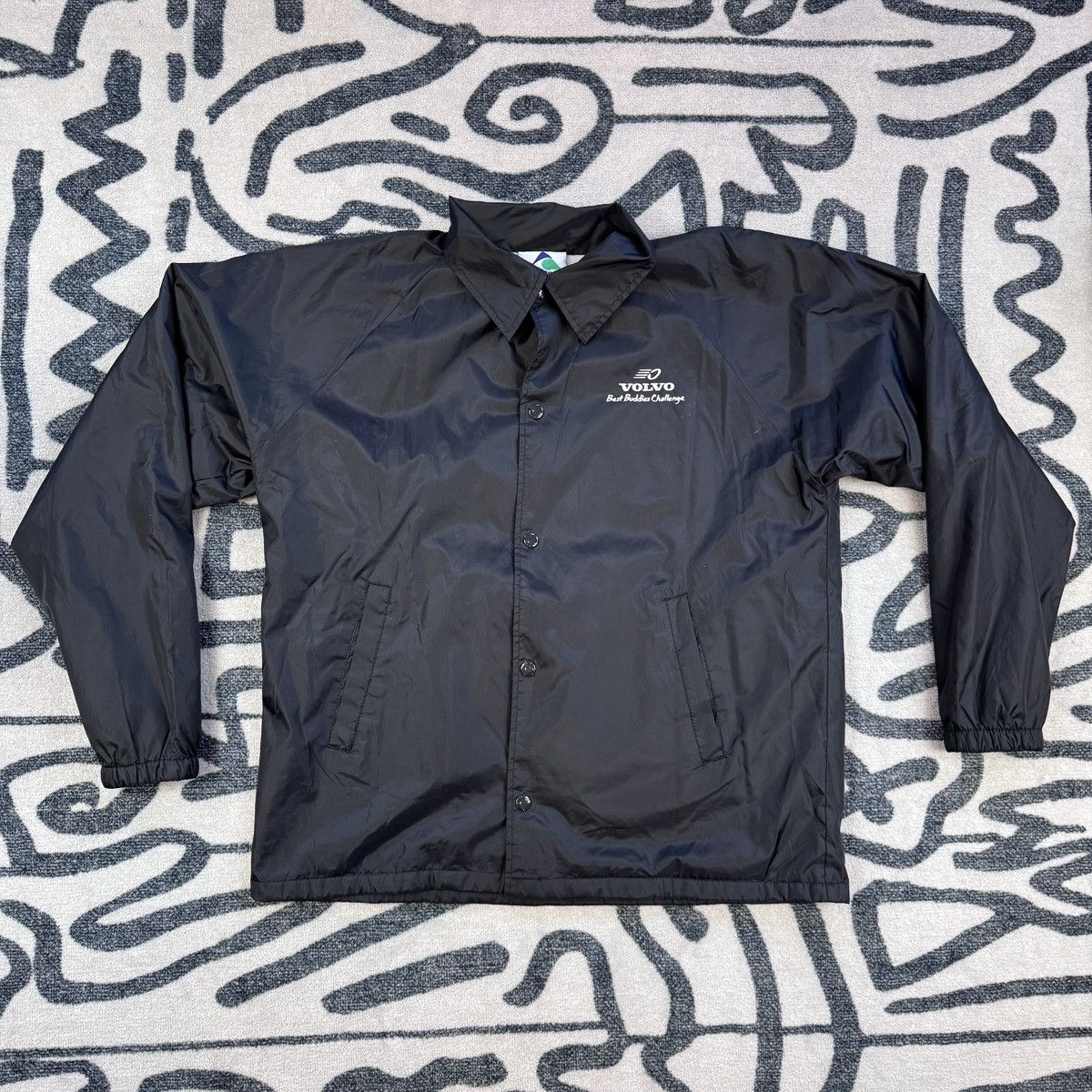 Augusta Sportswear Vintage Volvo Keith Haring Wind Breaker Jacket L Size US L / EU 52-54 / 3 - 1 Thumbnail