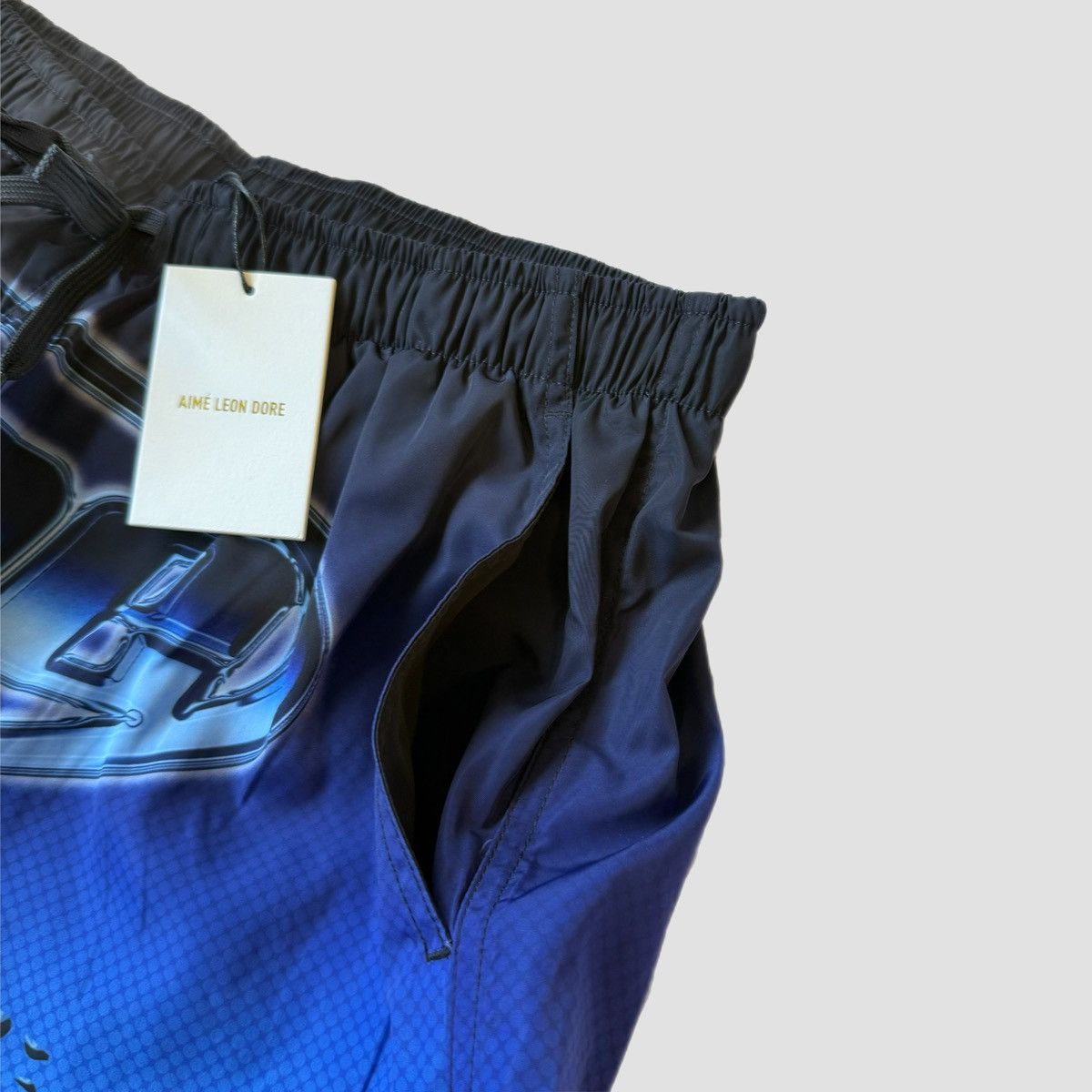 Aime Leon Dore Aime Leon Dore Chrome Logo Swimshorts Size US 31 - 4 Thumbnail