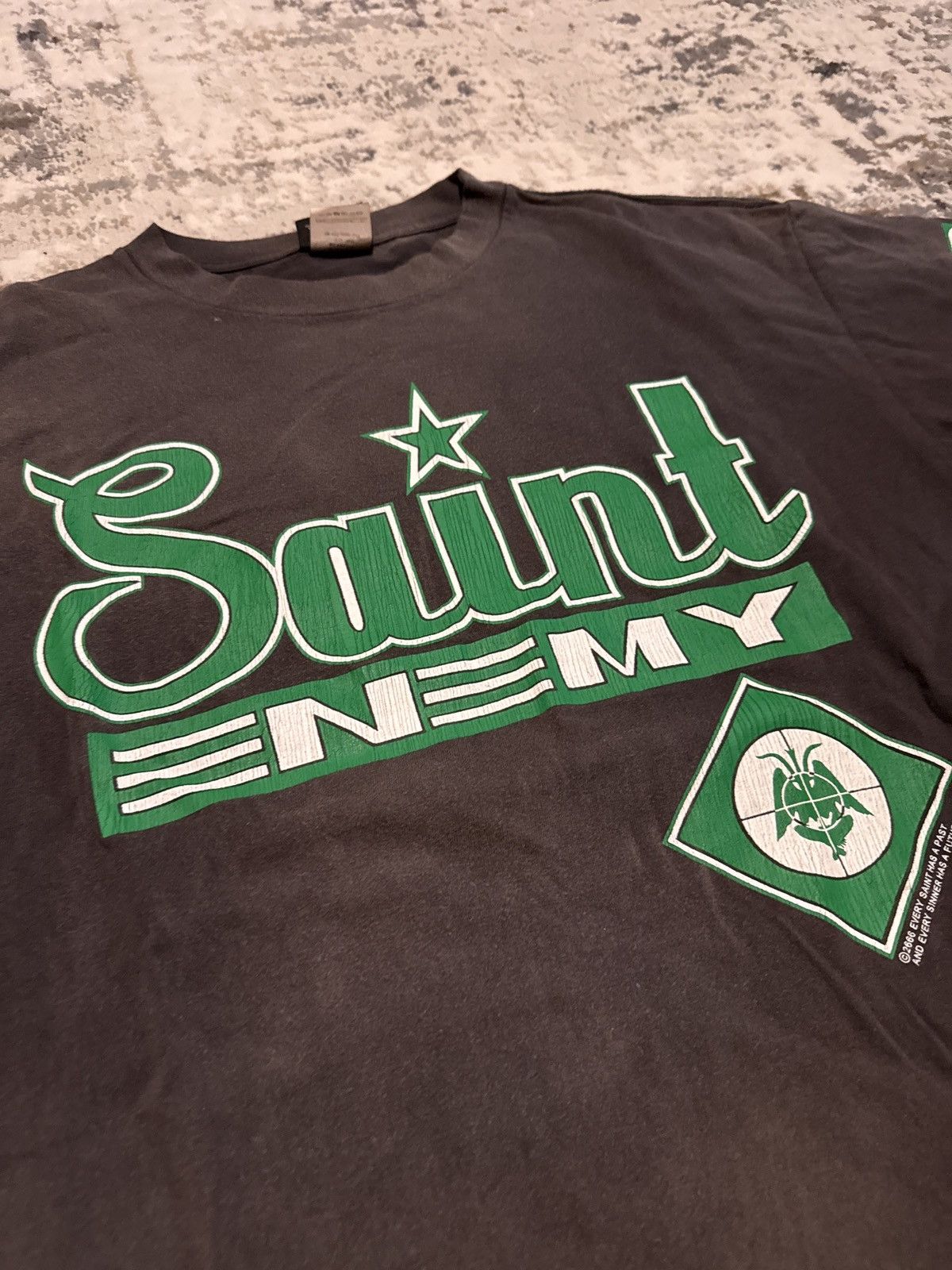 Saint Michael Saint Michael Saint Enemy T-shirt Size US XL / EU 56 / 4 - 2 Thumbnail