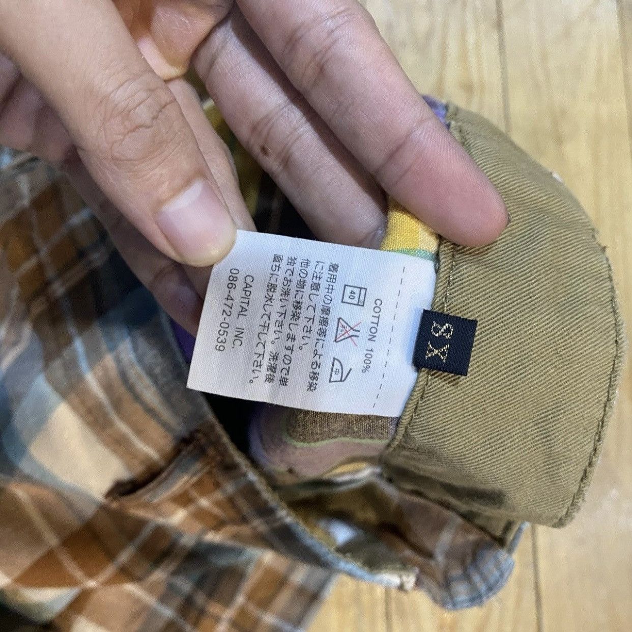 Kapital Kapital brown plaid shorts 28 Size US 28 / EU 44 - 17 Thumbnail