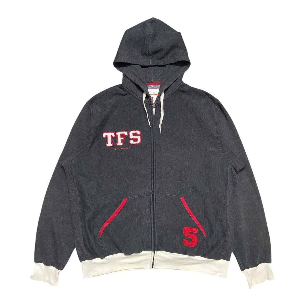 Triple 5 Soul × Vintage Vintage Triple 5 Soul Fullzip Hoodie Oversized Size US XL / EU 56 / 4 - 1 Thumbnail