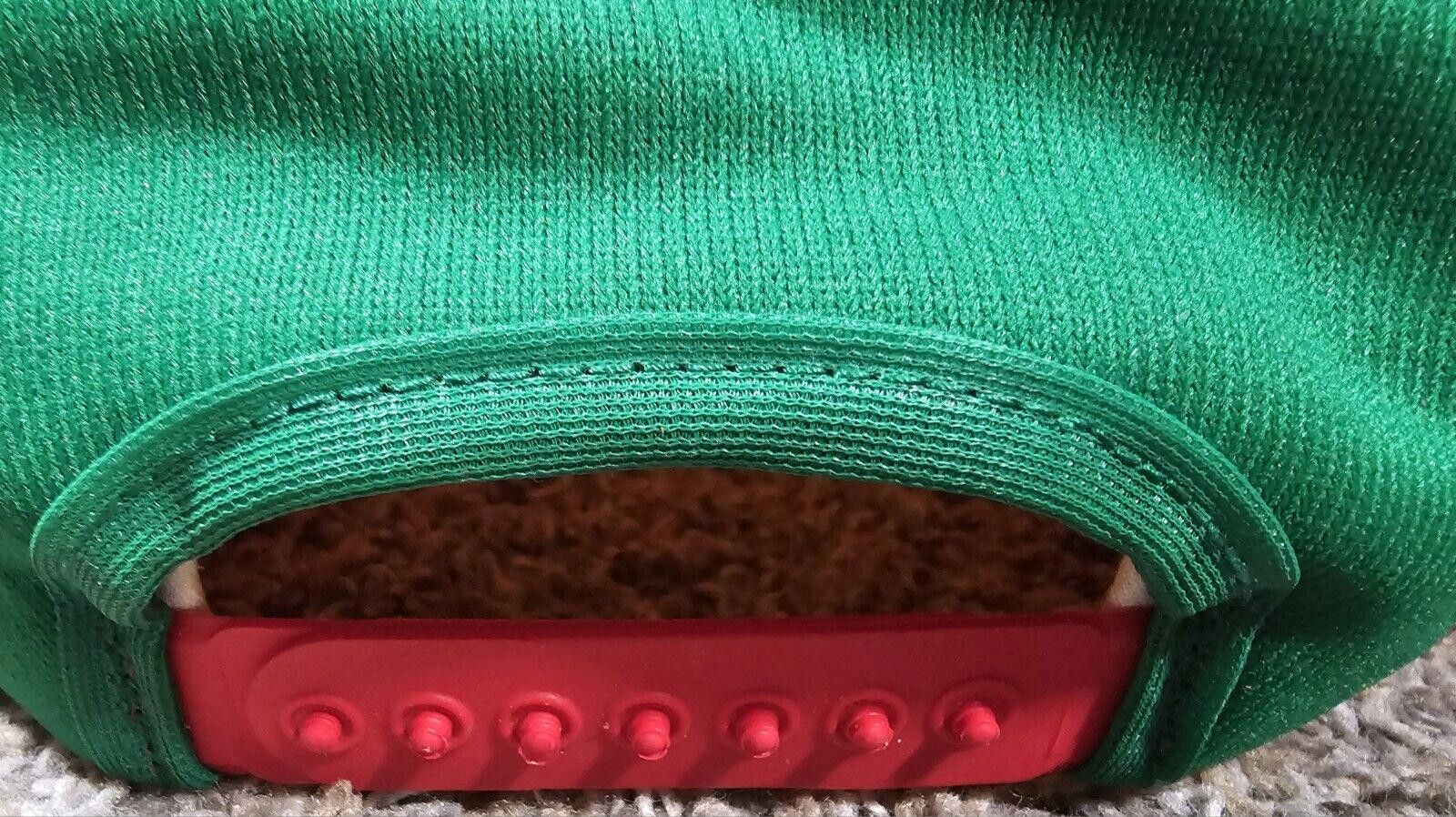 Designer Vtg Proud To Be Italian Pizza Button Hat SnapBack Red Green Size ONE SIZE - 6 Thumbnail