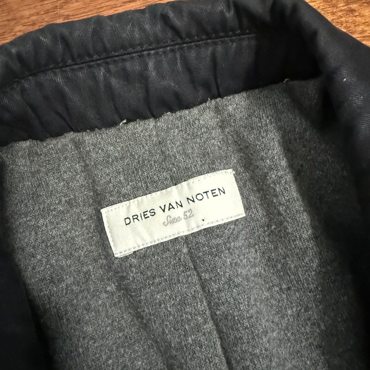 Dries Van Noten Dries Van Noten Archive Fleece Lined Cotton Blazer Size L Size US L / EU 52-54 / 3 - 7 Thumbnail