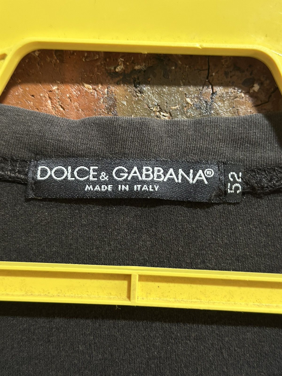 Dolce & Gabbana Vintage Dolce & Gabbana Via San Damiano 7 Milano Faded Tee Size US L / EU 52-54 / 3 - 4 Thumbnail