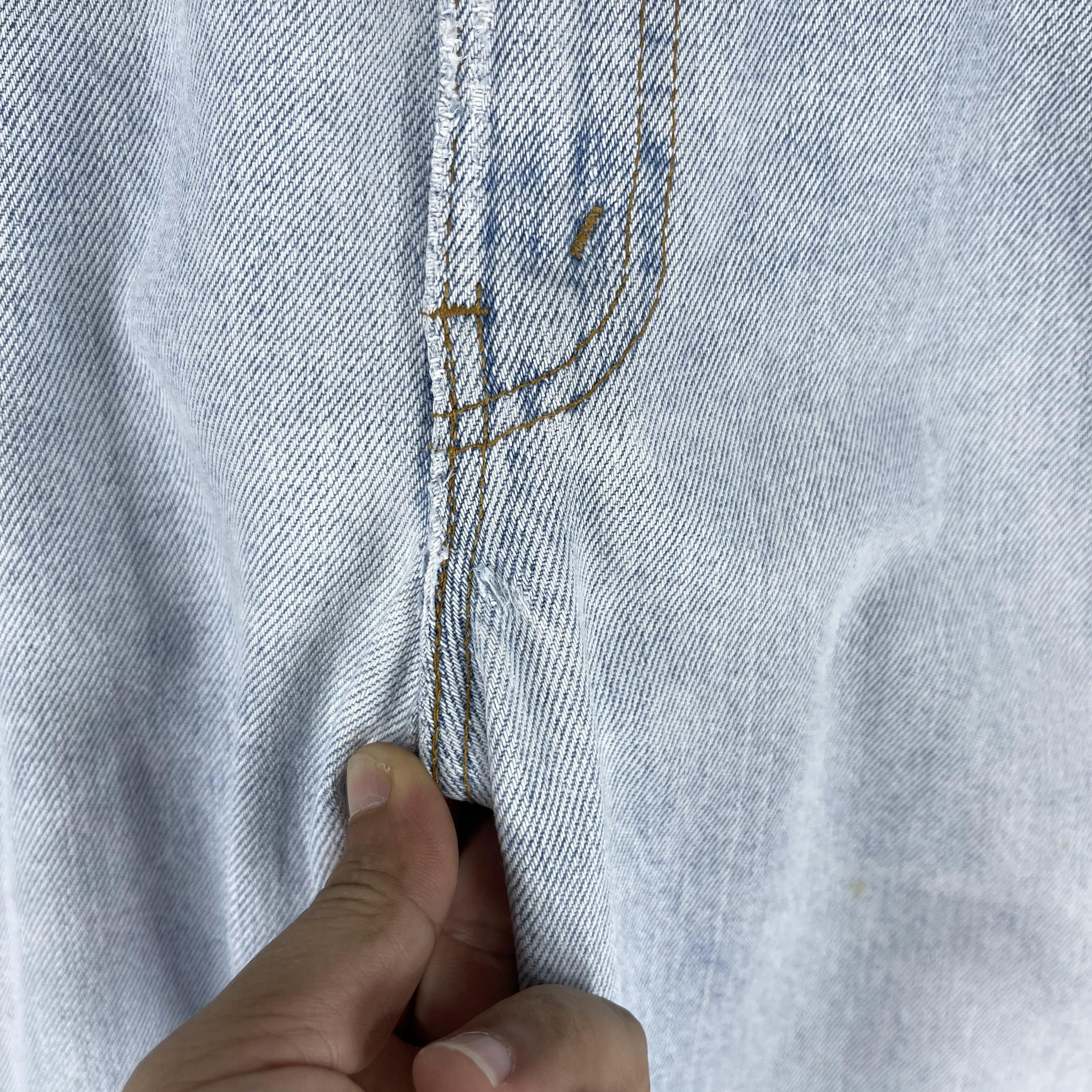 Levi's × Vintage W36 L35 Vintage Distressed Levis 550 Ripped Jeans Size US 36 / EU 52 - 3 Thumbnail