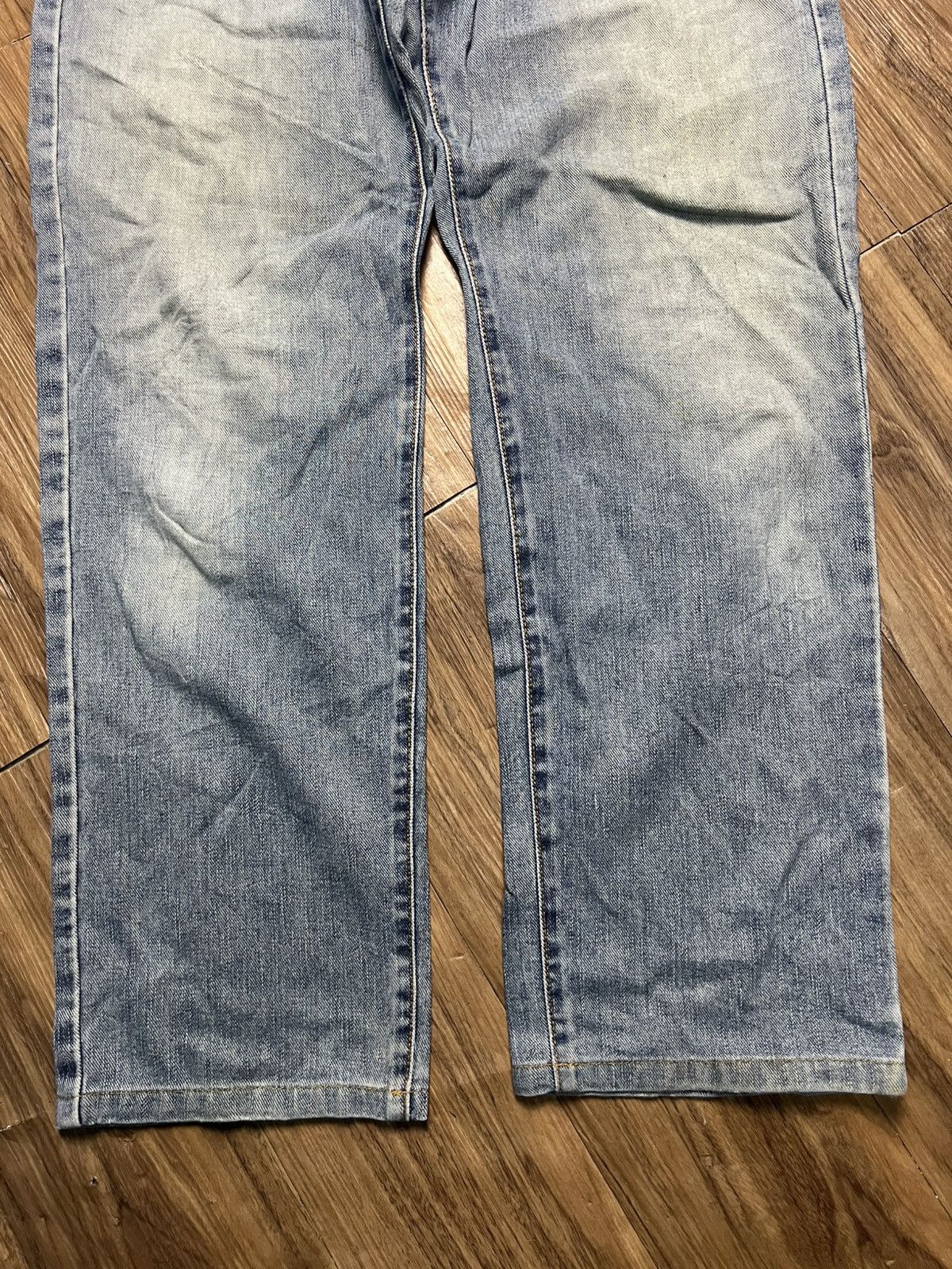 VILLAND VILLAND Denim Jeans 100% Cotton | Straight Fit (41) Size US 34 / EU 50 - 4 Thumbnail