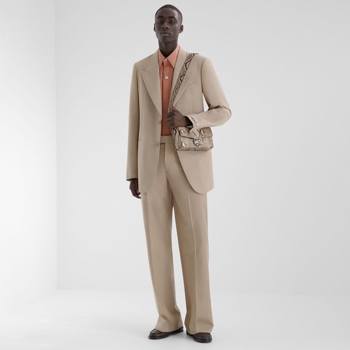 Fendi o1w1db10825 FB0957 Trousers in Beige Size US 32 / EU 48 - 4 Thumbnail