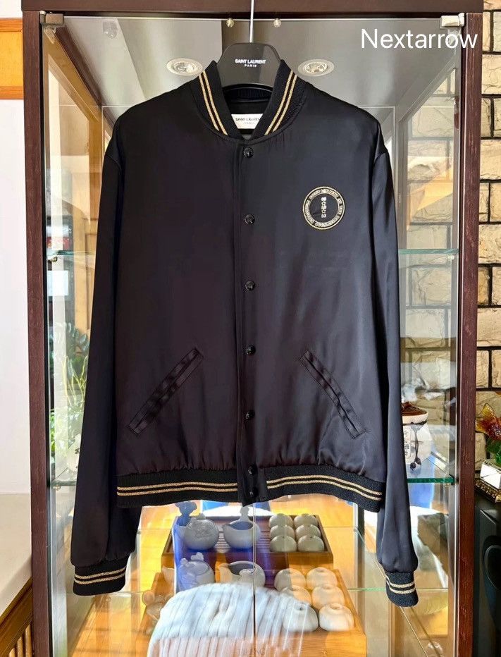 Saint Laurent Paris × Yves Saint Laurent Saint Laurent 16fw Silk Scale Jacket2410-Nextarrow Size US M / EU 48-50 / 2 - 1 Thumbnail