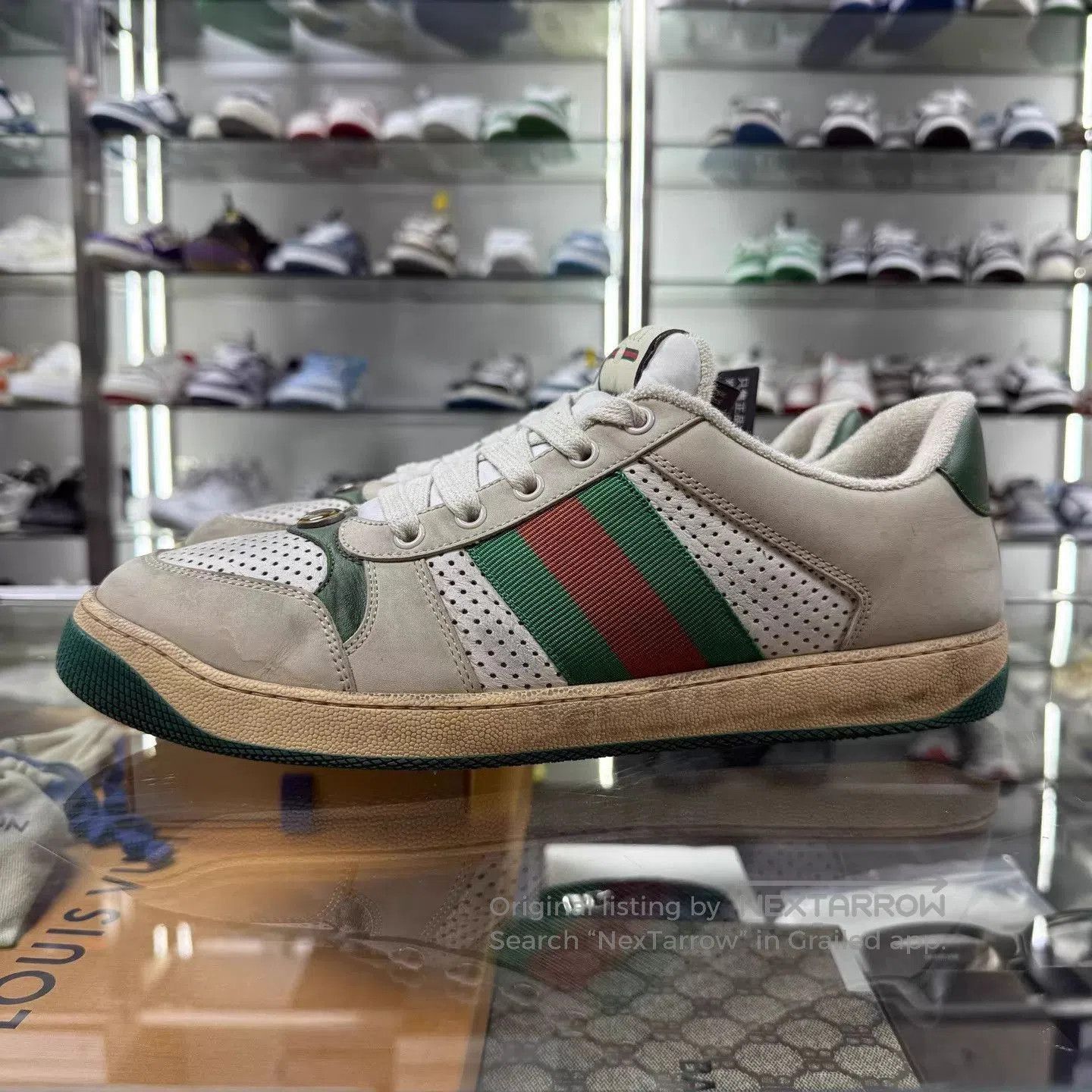 Gucci Multi-Color Low-Top Casual Sneakers. Size US 7 / EU 40 - 3 Thumbnail