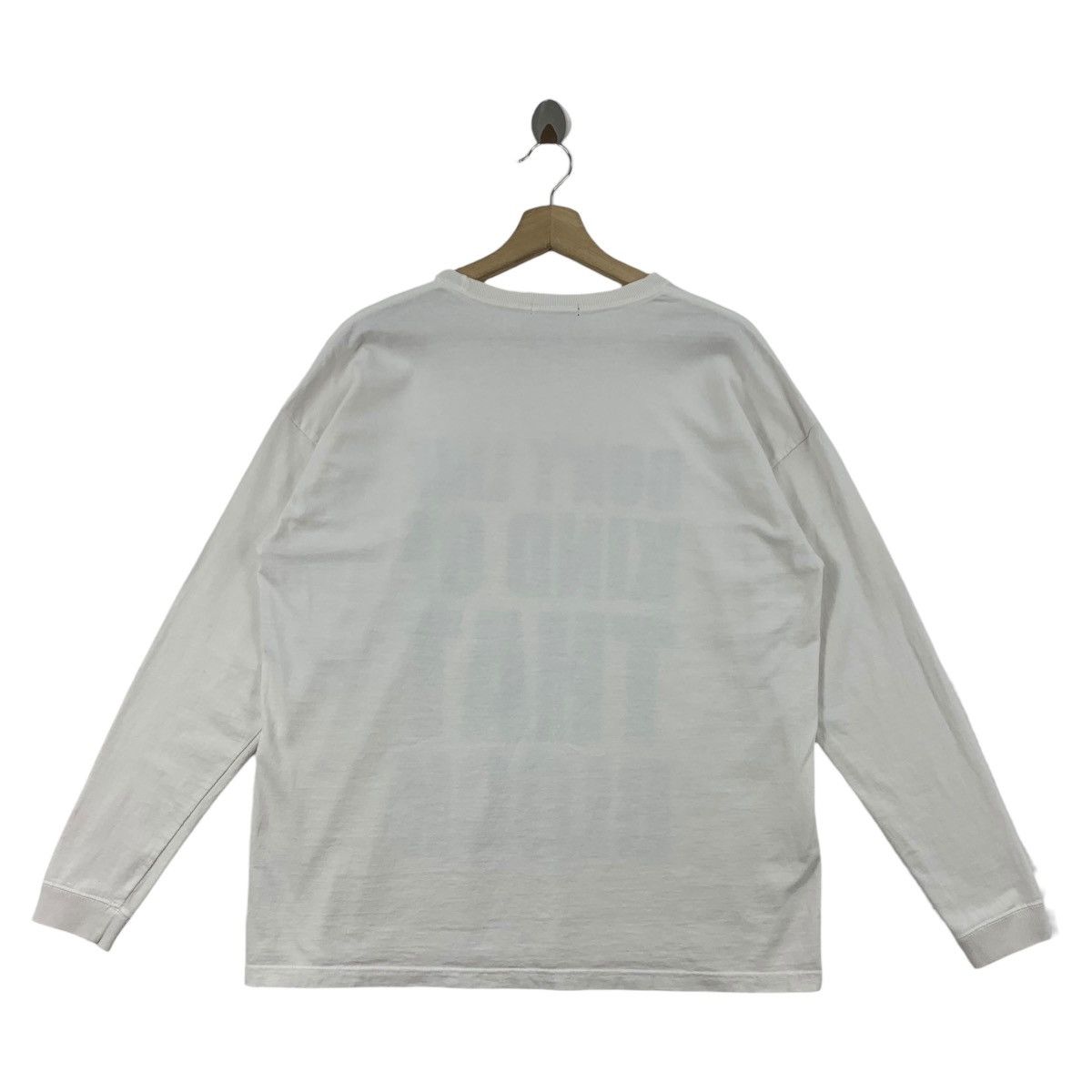 Japanese Brand × Journal Standard JOURNAL STANDARD long sleeve quotes printed tee Size US L / EU 52-54 / 3 - 4 Thumbnail
