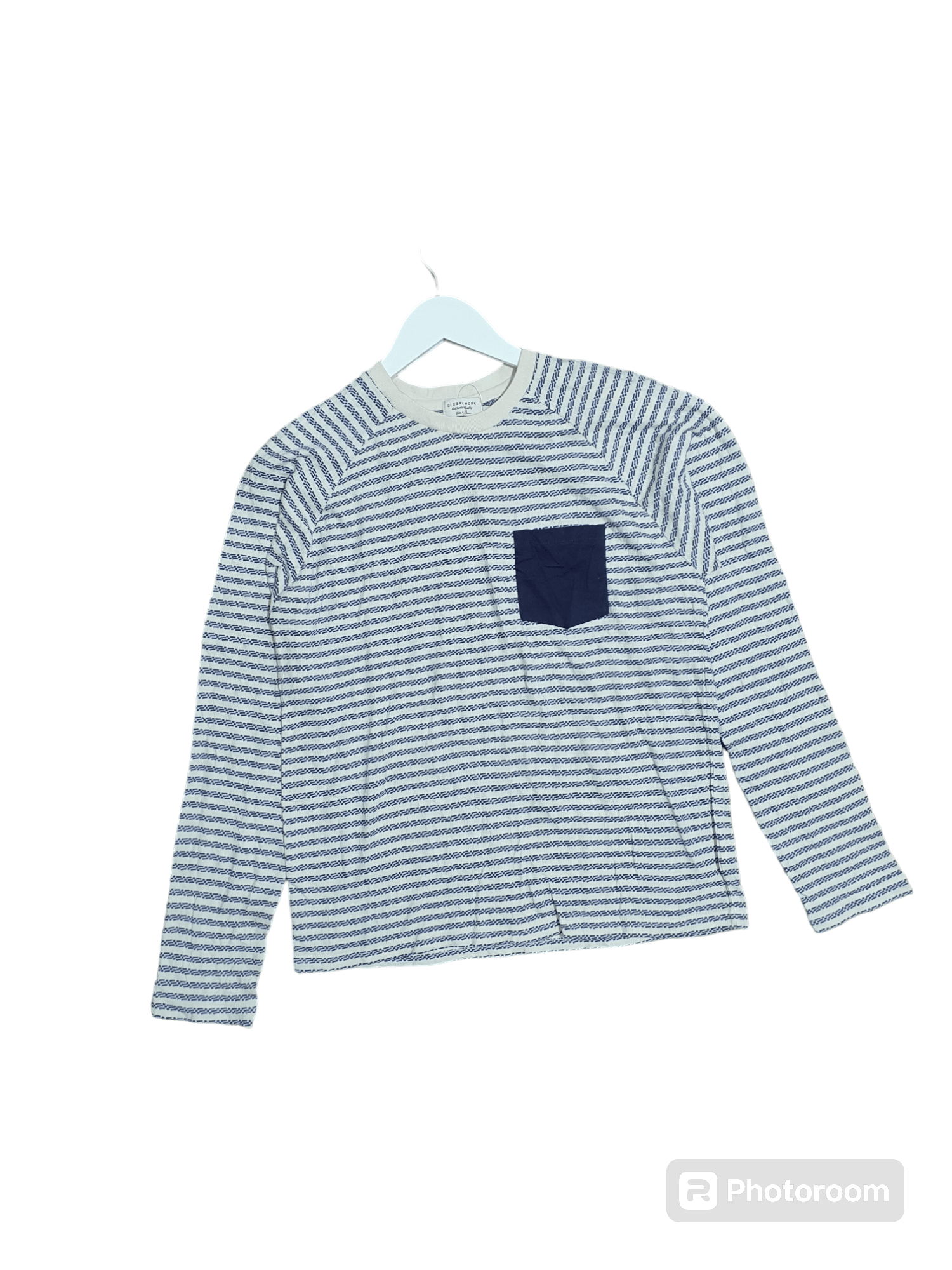 Global Work × Japanese Brand GLOBAL WORK 19.5/25 WITH TAG LONG SLEEVE SHIRT Size M / US 6-8 / IT 42-44 - 6 Thumbnail