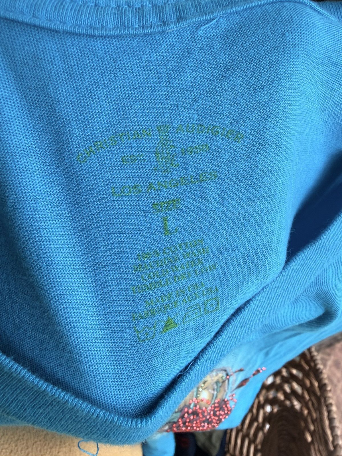 Christian Audigier Vintage Christian Audiger Ed Hardy Size US L / EU 52-54 / 3 - 2 Thumbnail