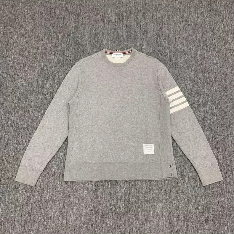 Thom browne Gray four-striped sweatshirt 2504-Nextarrow
