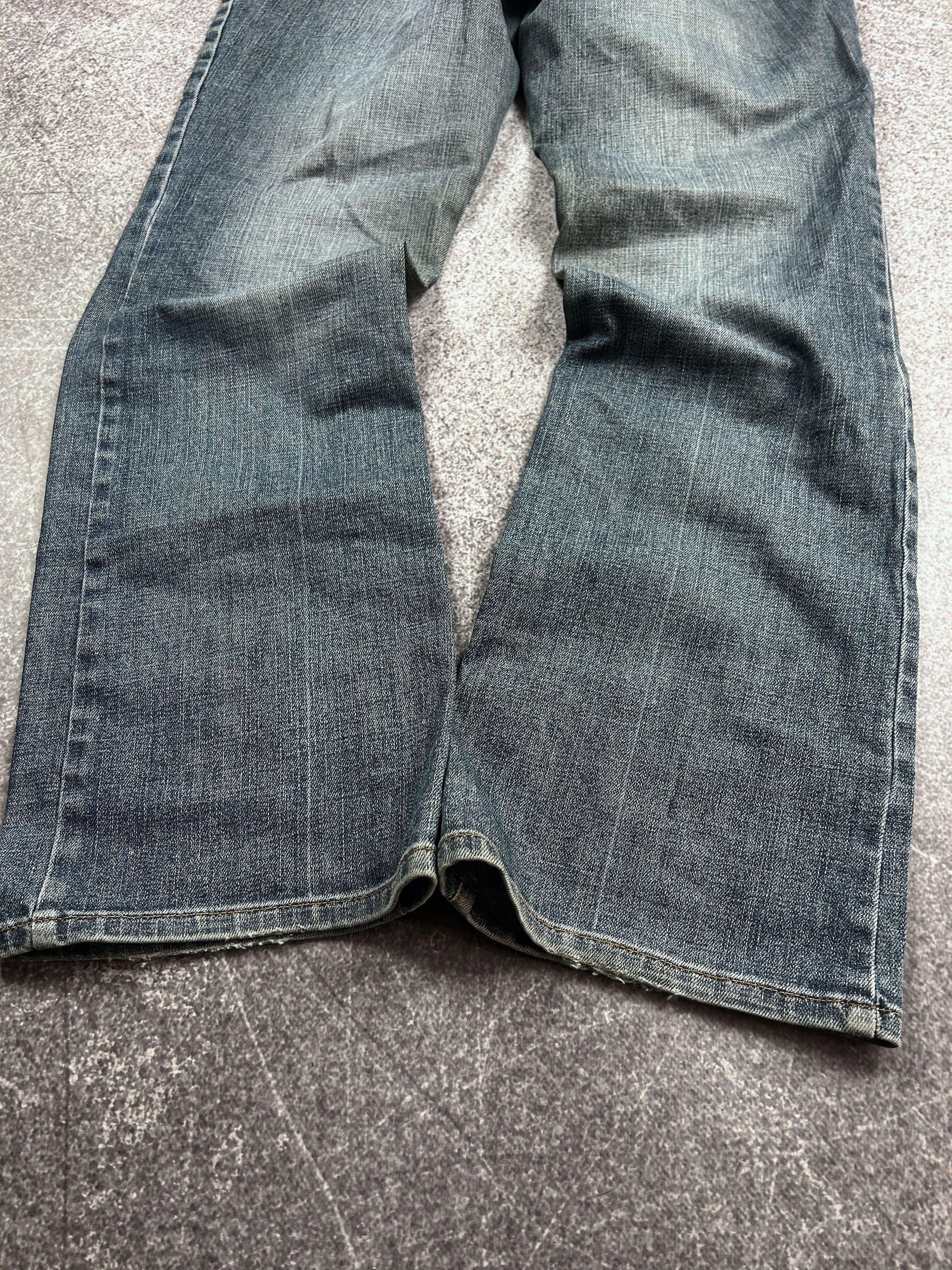 Vintage Streetwear Washed Jeans Kapital Rick Owens Style 90s Y2k Size US 30 / EU 46 - 3 Thumbnail