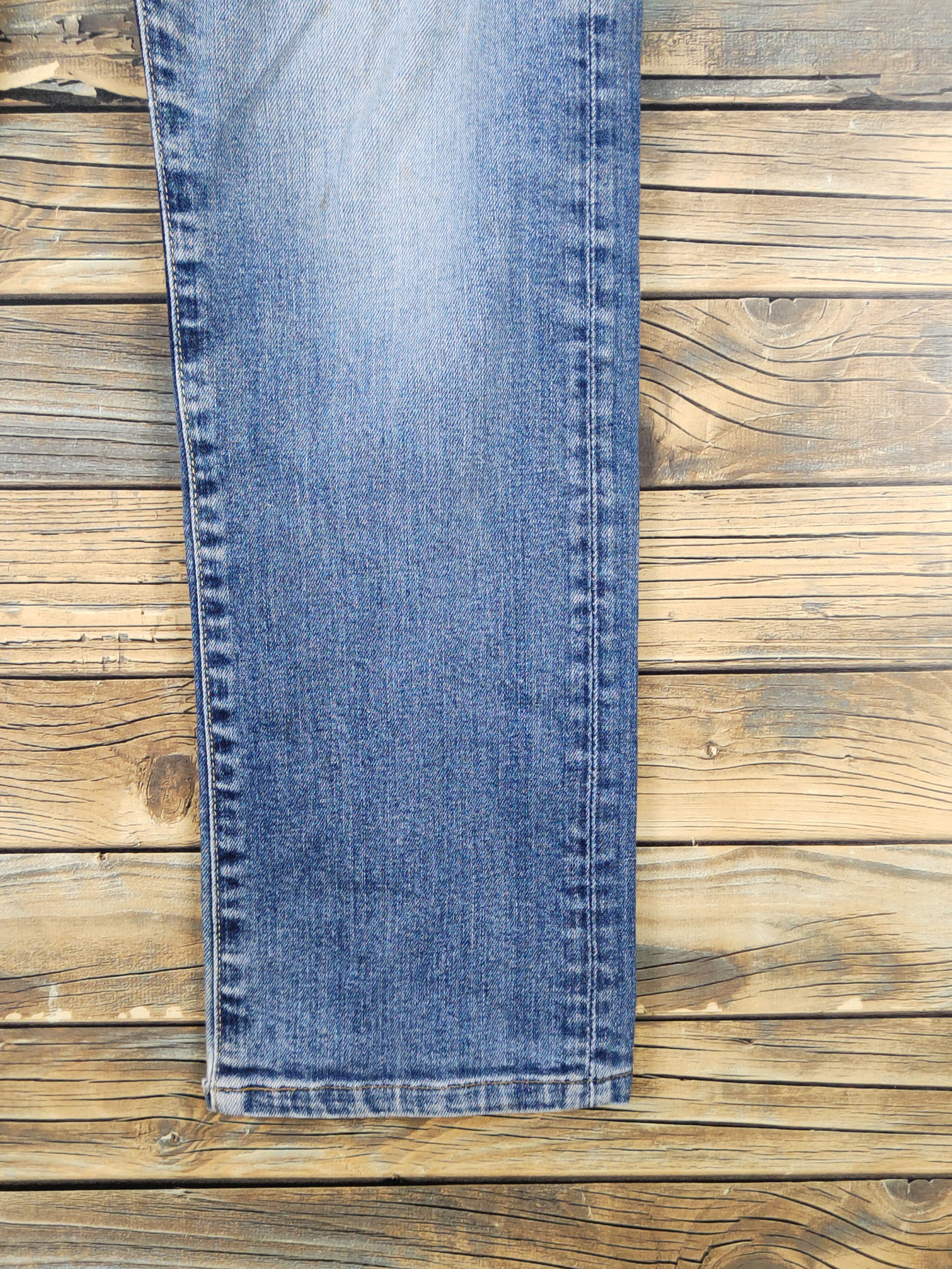 Japanese Brand Uniqlo Blue Distressed Ripped Jeans #W1491 Size US 29 - 6 Thumbnail