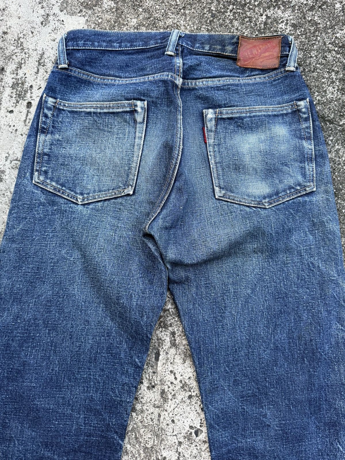 Denime Denime Made In Japan Redline Selvedge Clawmark Denim Jeans Size US 27 - 15 Thumbnail