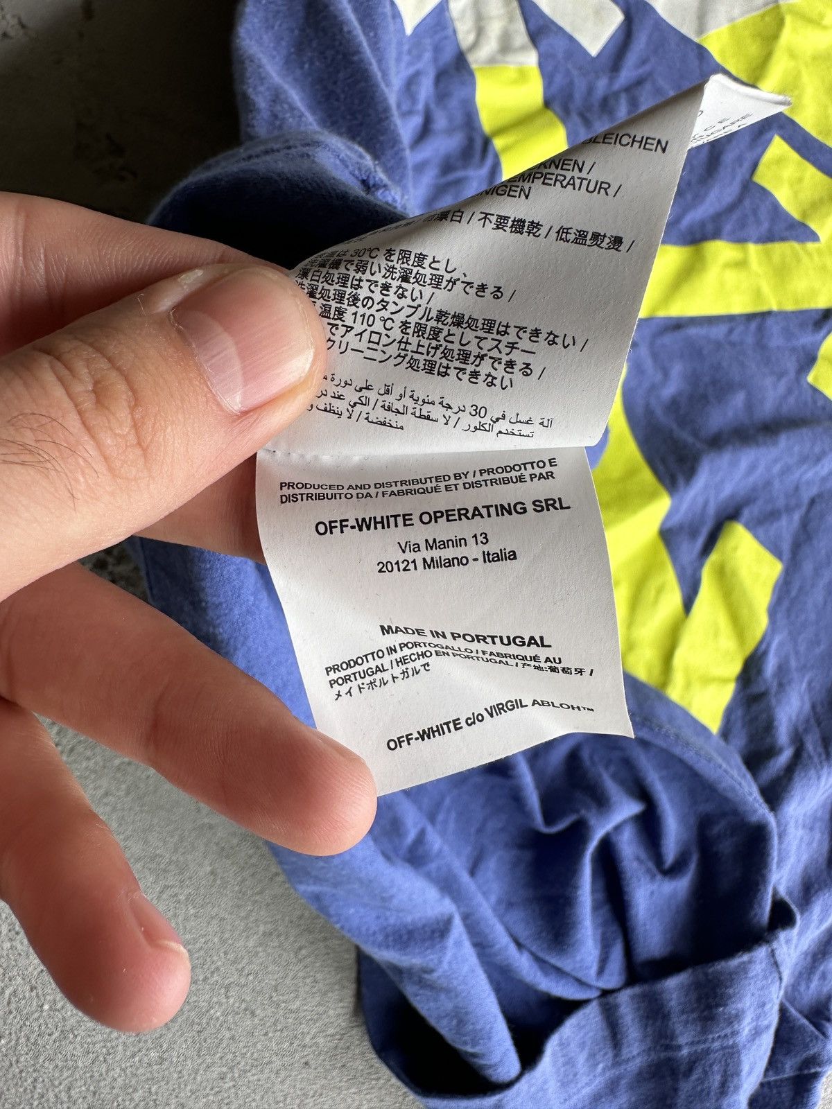 Off-White Off-White Split Arrows T Shirt Size US S / EU 44-46 / 1 - 7 Thumbnail