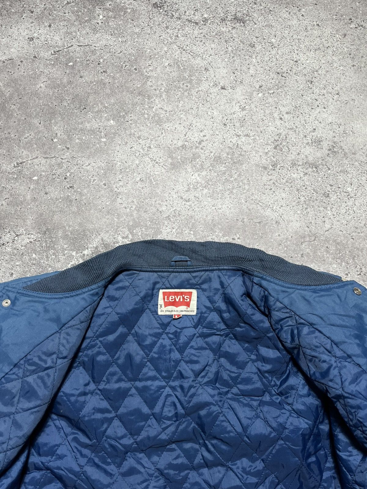 Levi's Vintage Clothing Vintage 80's LEVI'S Of California USA Varsity bomber jacket Size US L / EU 52-54 / 3 - 19 Thumbnail