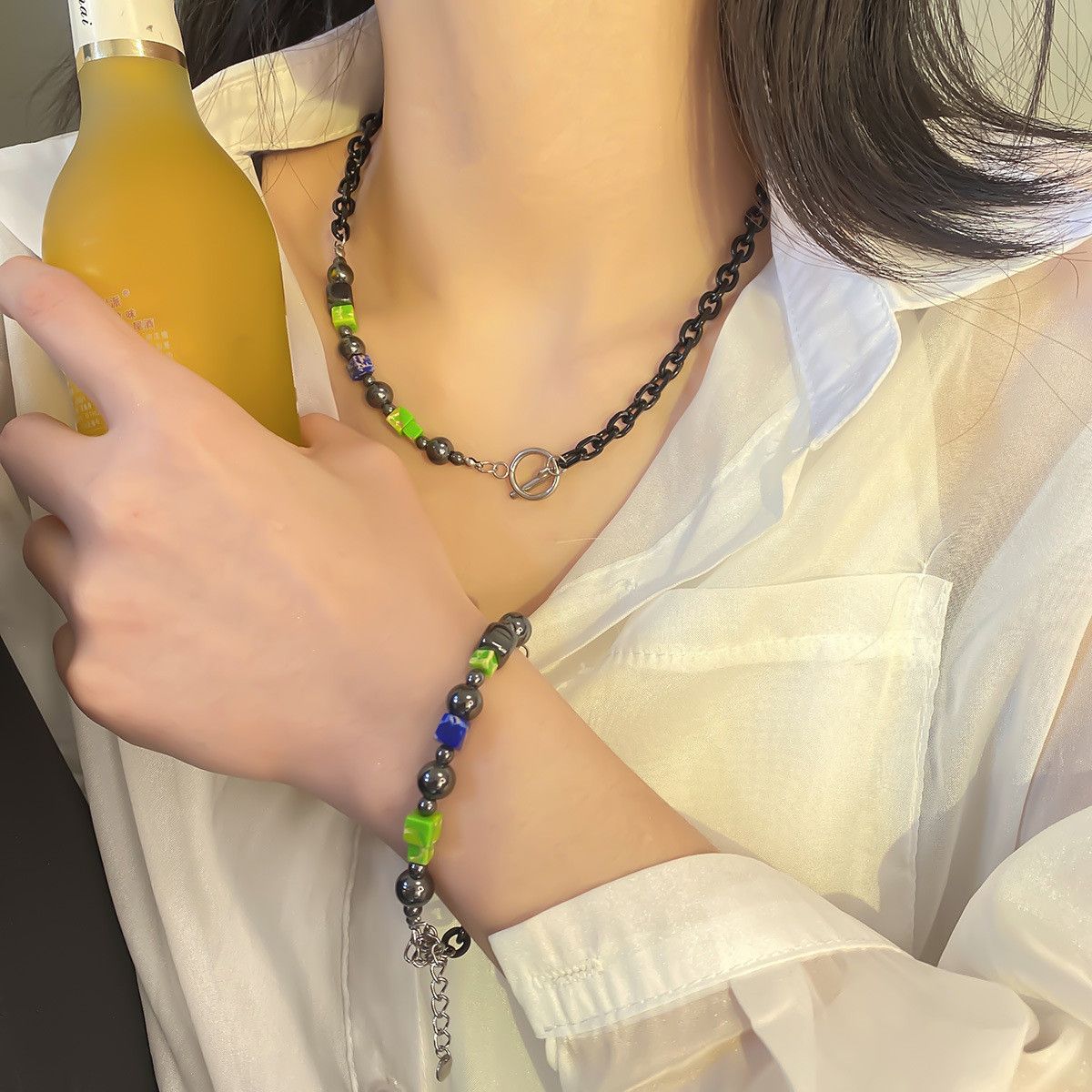 Jewelry New Design Bracelet Y2K Punk Chain Gotch Bracelets Chains Size ONE SIZE - 1 Thumbnail