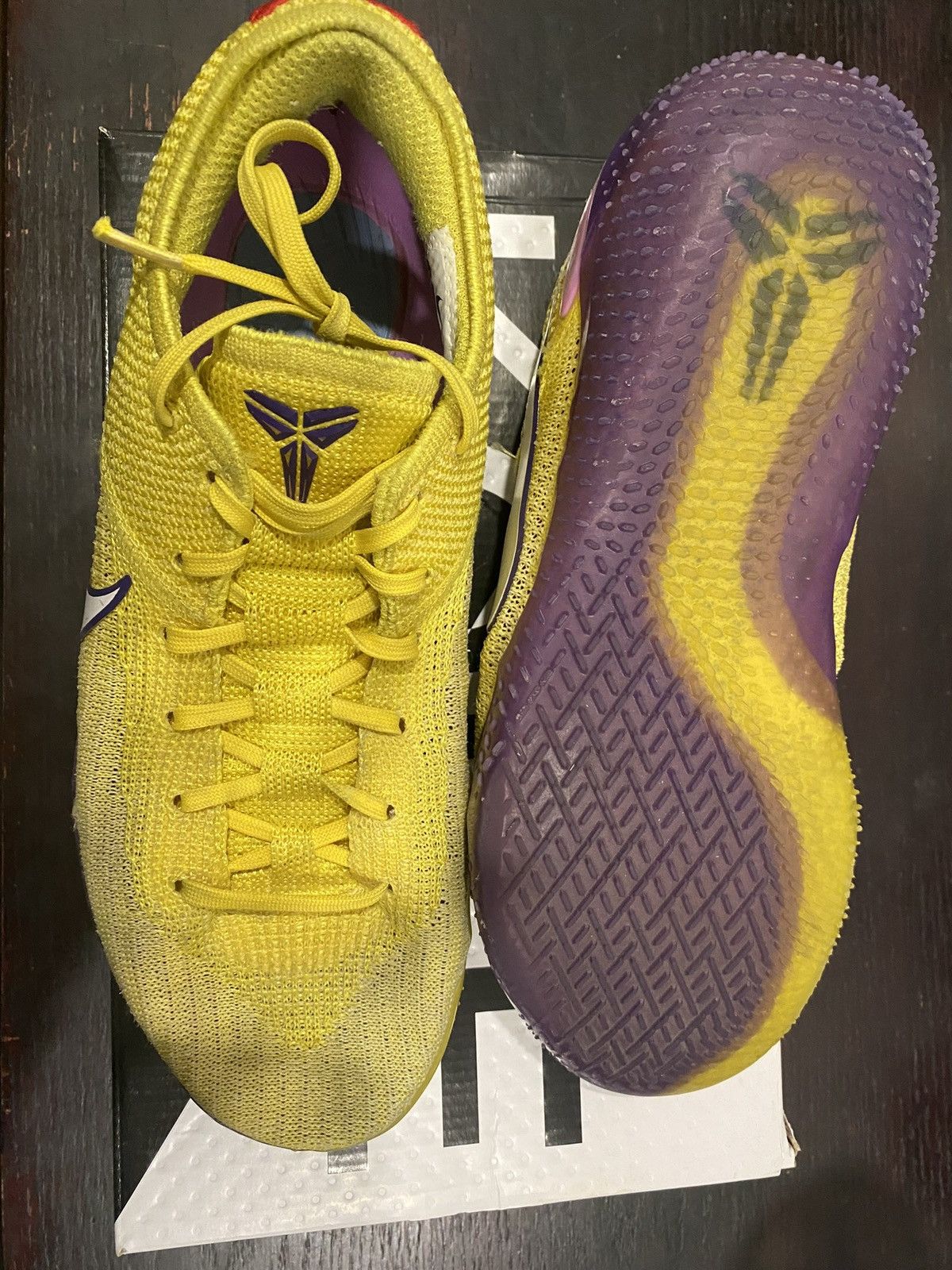 Nike Nike Kobe AD NXT 360 “Yellow Strike” Size US 9 / EU 42 - 3 Thumbnail