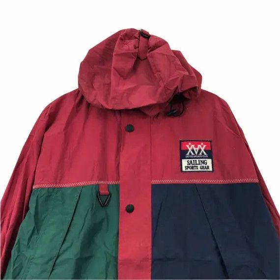 Vintage Vtg 80’ XAX SAILING GEAR United Sports Yacht Jacket Hoodie Size US L / EU 52-54 / 3 - 2 Thumbnail