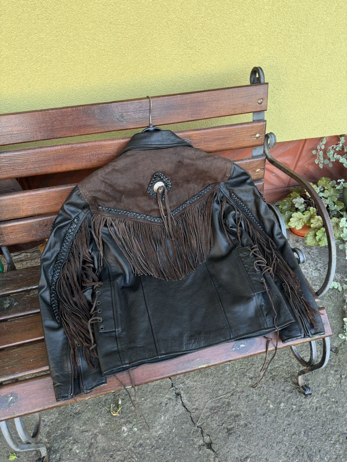 Vintage Vintage Suede Fringe Cowboy Western Leather Jacket Hype Rare Size US M / EU 48-50 / 2 - 15 Thumbnail