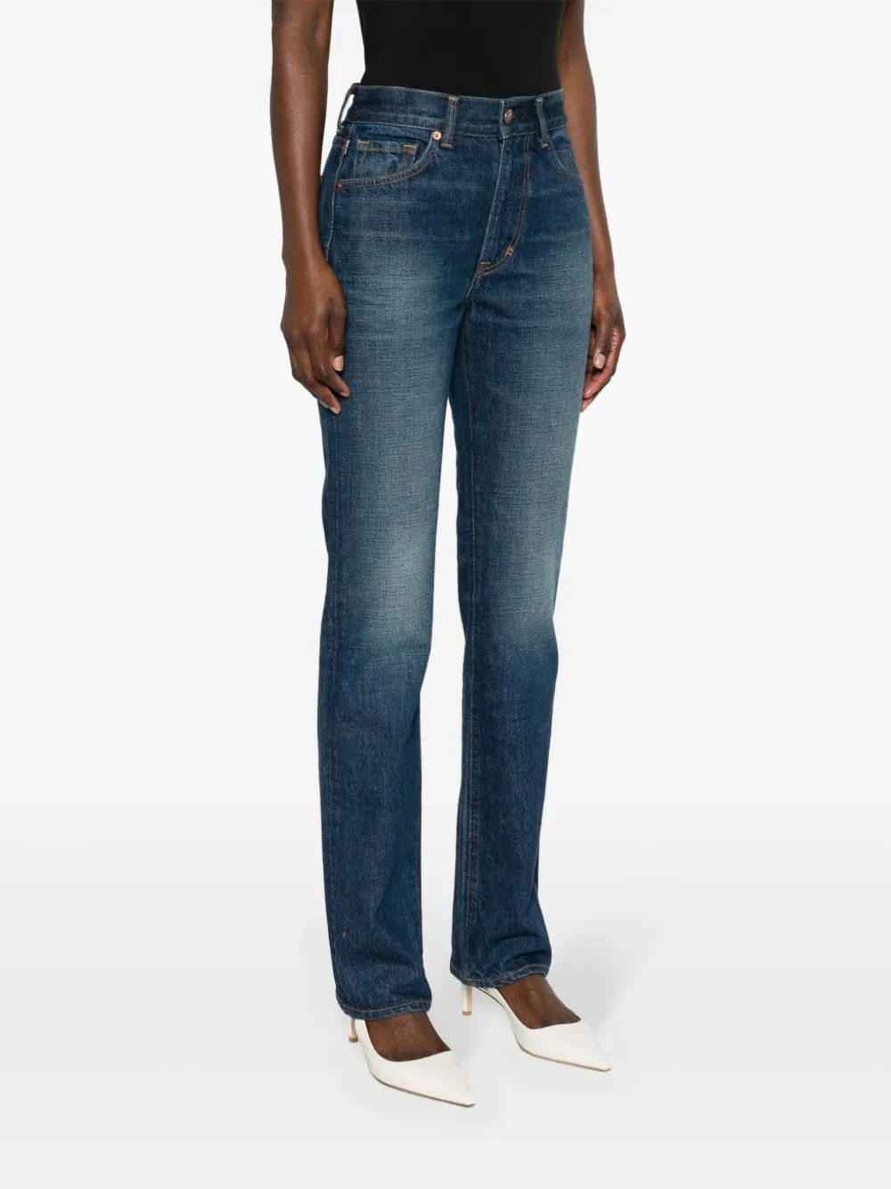 Tom Ford o1y0126 Denim Pant in Blue Size 26" / US 2 / IT 38 - 2 Thumbnail