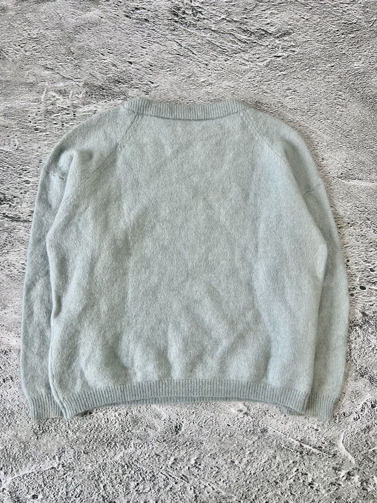 Acne Studios Acne Studios mohair sweater dramatic moh paw15 turquoise Size US M / EU 48-50 / 2 - 5 Thumbnail