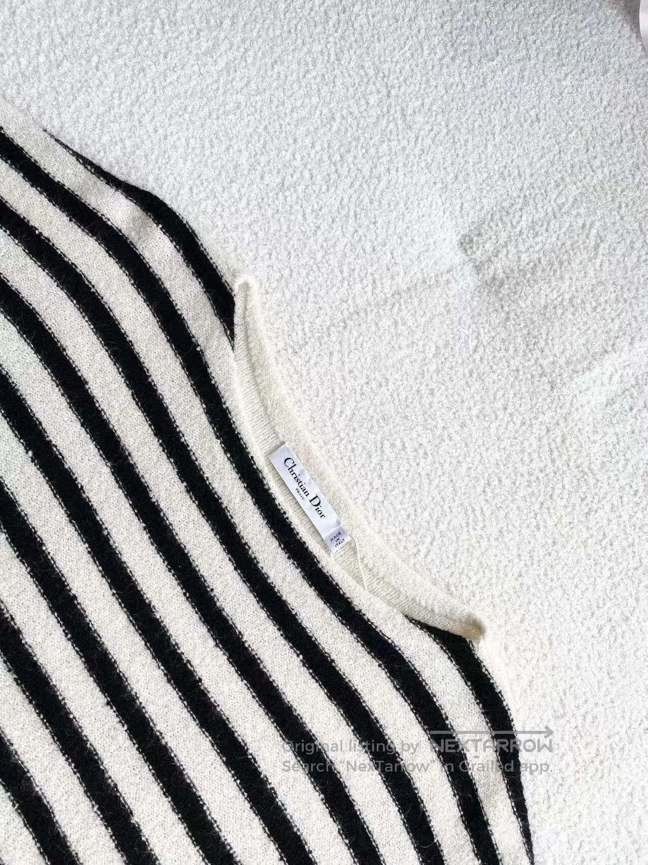 Dior Dior Black and white logo sweater| Size XXS / US 00 / IT 34 - 4 Thumbnail