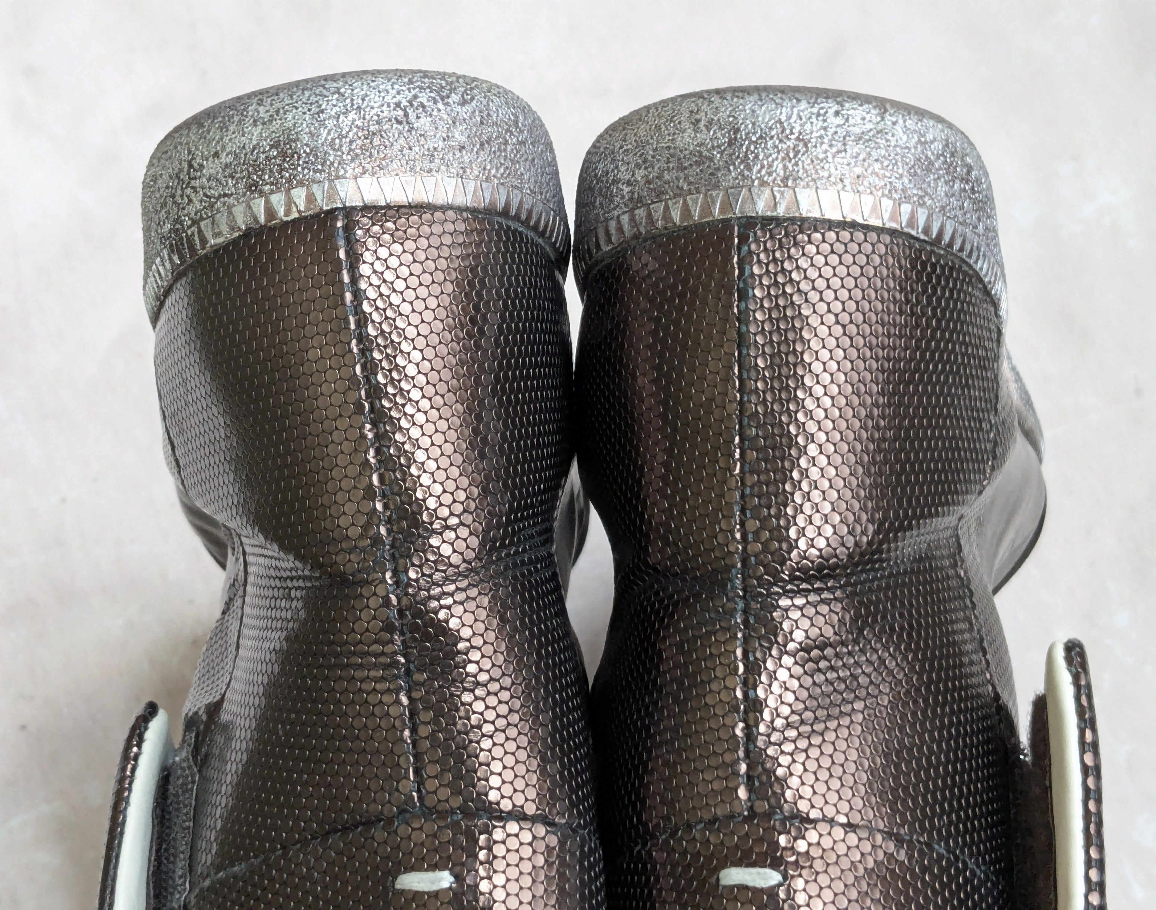 Maison Margiela Maison Margiela Future Brown Metallic 10 43 High Tops Size US 9 / EU 42 - 13 Thumbnail