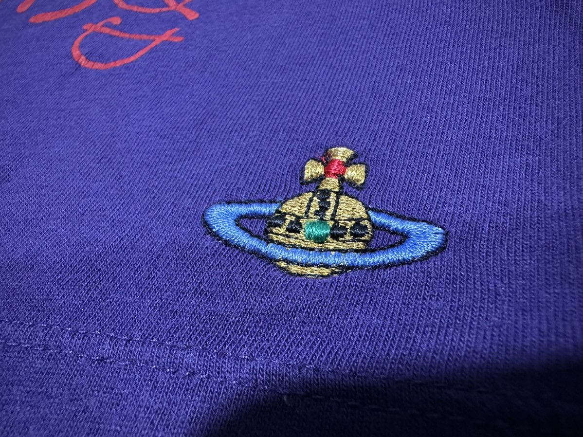 Vivienne Westwood 🔥Y2K Vintage Vivienne Westwood Orb Poem Cropped Tank Top Size US S / EU 44-46 / 1 - 5 Thumbnail