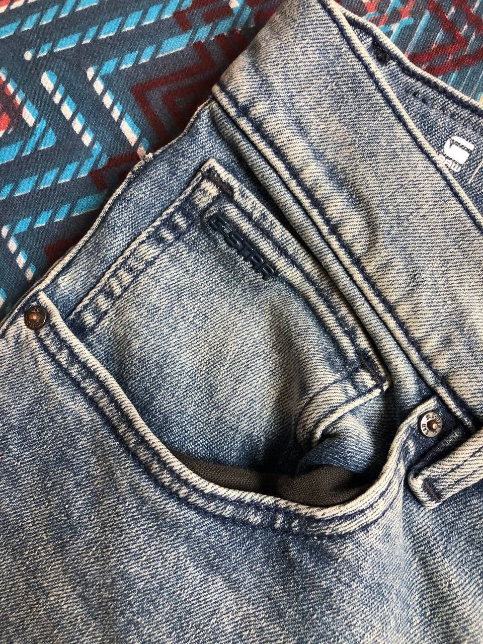 G-Star VTG Balenciaga Junya Watanabe Style Cargo Y2K Jeans 90s Size US 29 - 3 Thumbnail