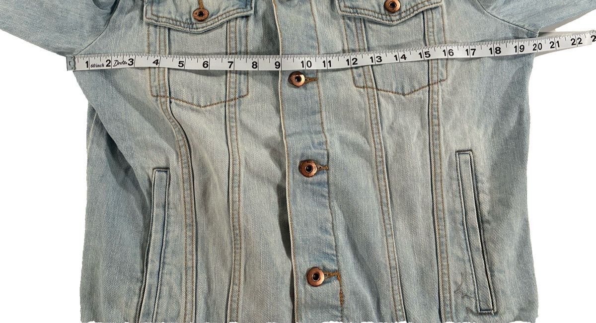 Forever 21 Forever 21 Denim Trucker Jacket Mens S Boxy Cut Casual Coat Size US S / EU 44-46 / 1 - 5 Thumbnail