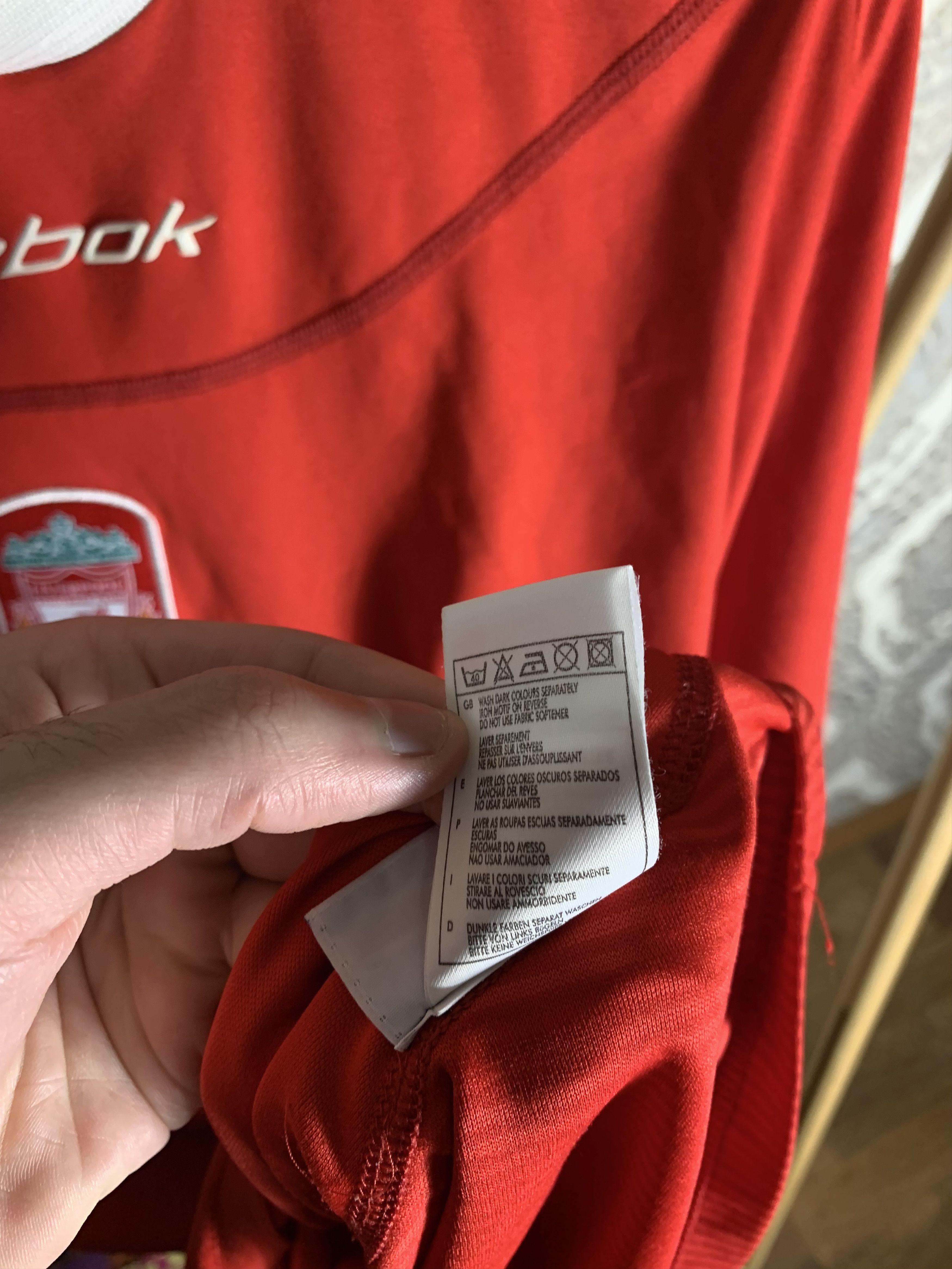 Reebok VINTAGE REEBOK FC LIVERPOOL ENGLAND SOCCER JERSEY RETRO 90s Size US XL / EU 56 / 4 - 6 Thumbnail