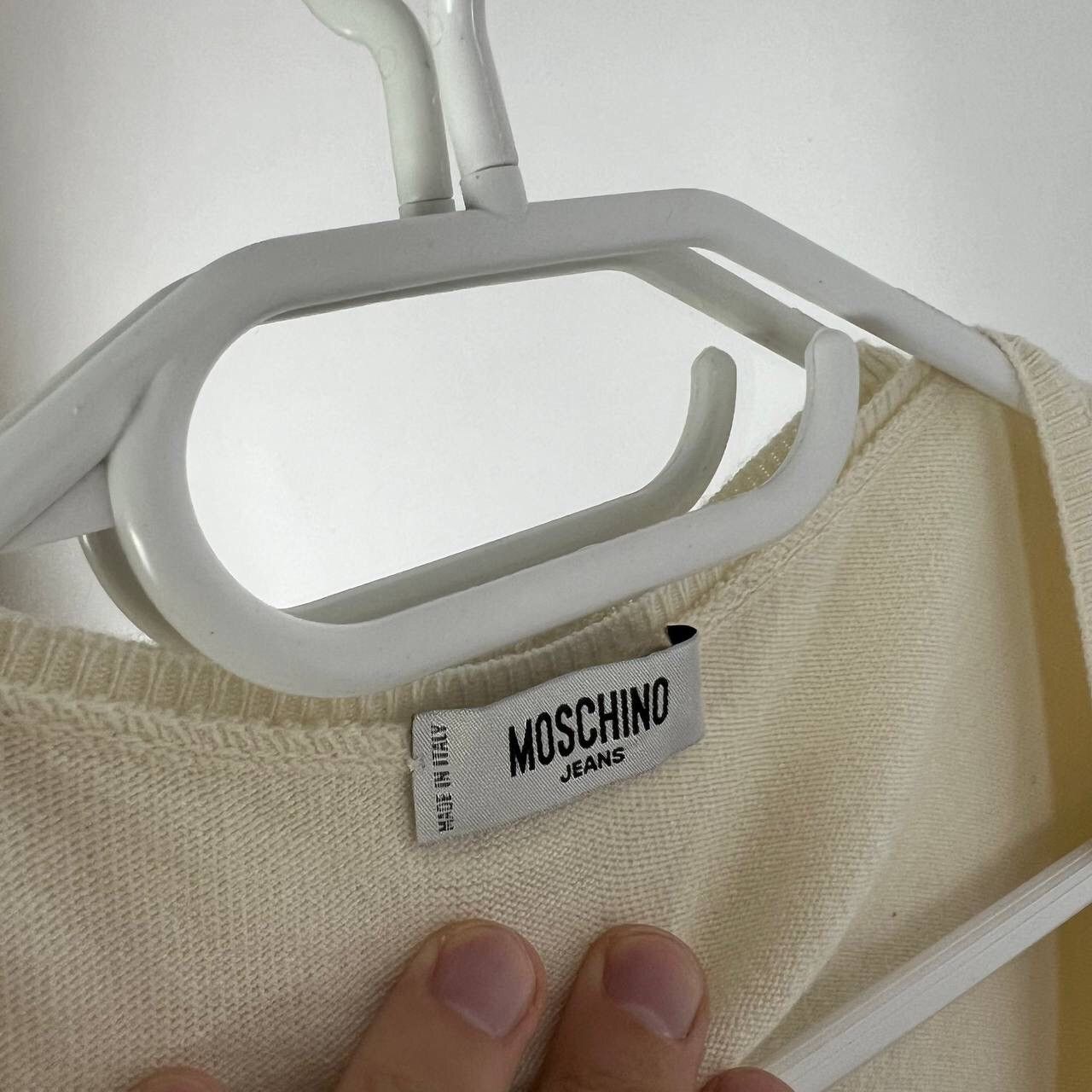 Moschino Moschino Donna V neck Vest Sweater Size M / US 6-8 / IT 42-44 - 4 Thumbnail