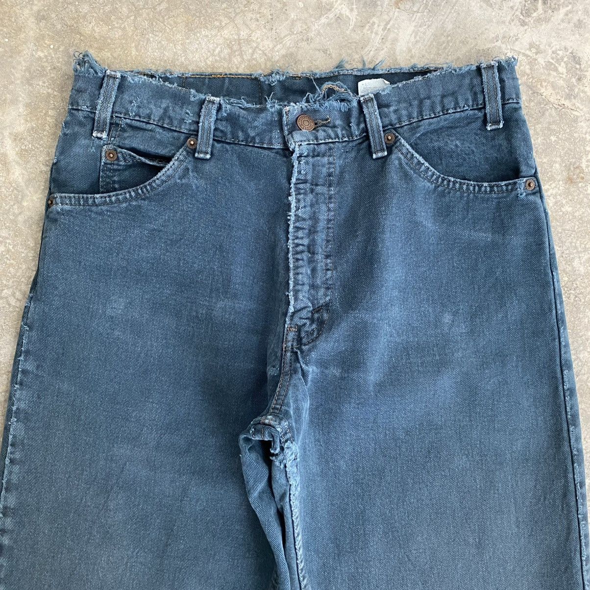 Levi's Vintage 1995 Levis 550 Orange Tab Faded Green Baggy Jeans Size US 32 / EU 48 - 7 Thumbnail
