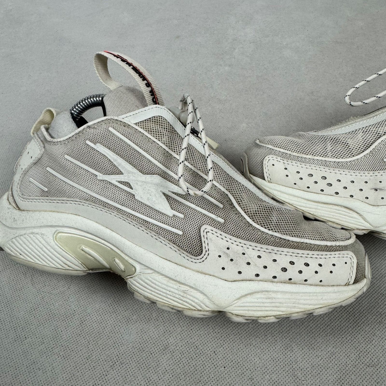 Reebok Reebok DMX Series 2200 124612390 Women's Gray White Shoes 8 Size US 8 / IT 38 - 4 Thumbnail