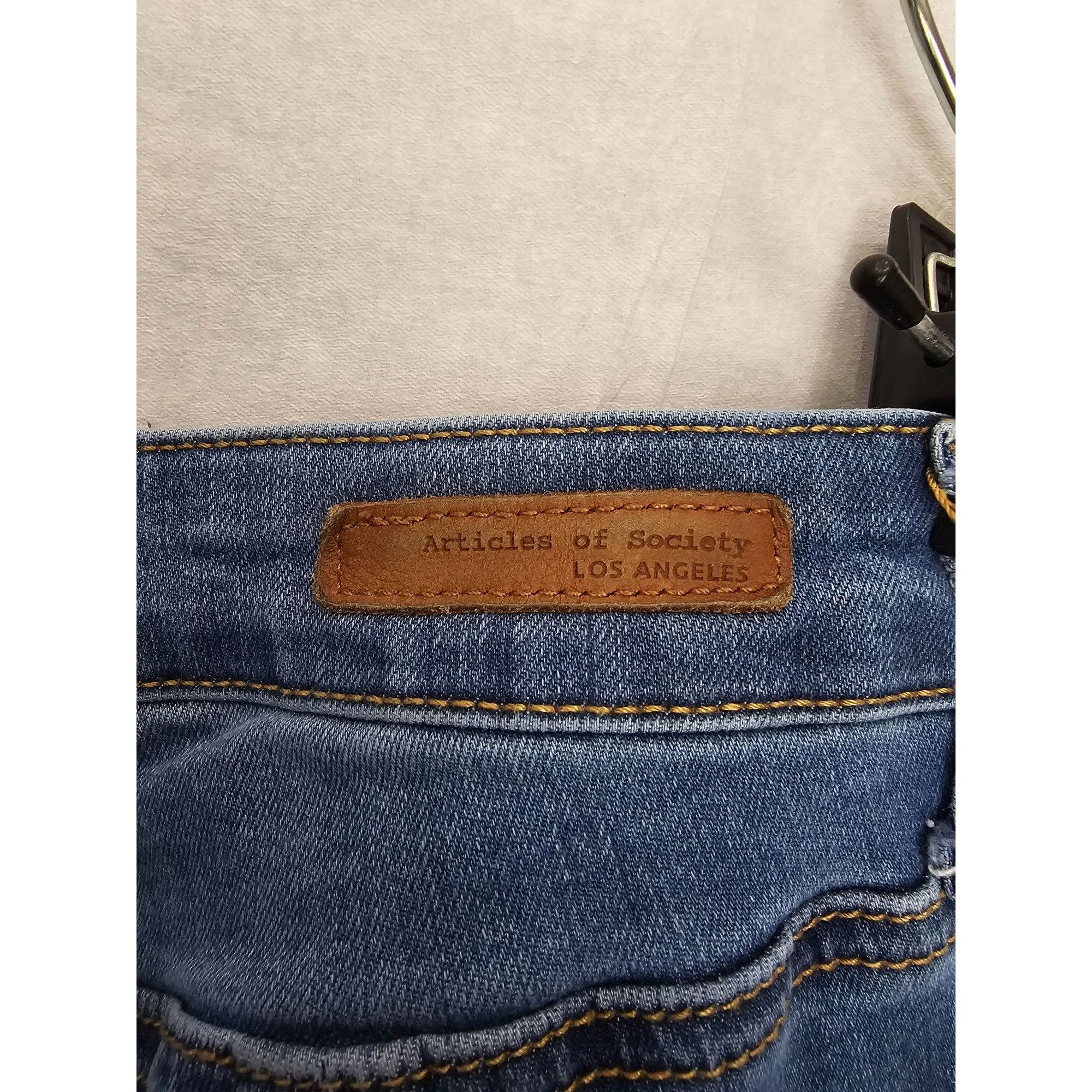 Other Articles Of Society Women's pleated Skinny Jeans Size 25 Size US 26 / EU 42 - 5 Thumbnail