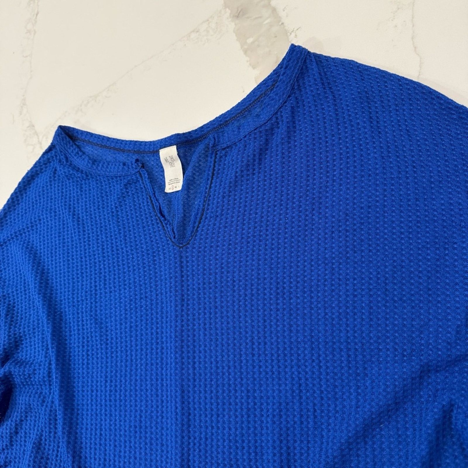 Free People Free People We The Free Dahlia Waffle Knit Top Women’s Small Size S / US 4 / IT 40 - 7 Thumbnail