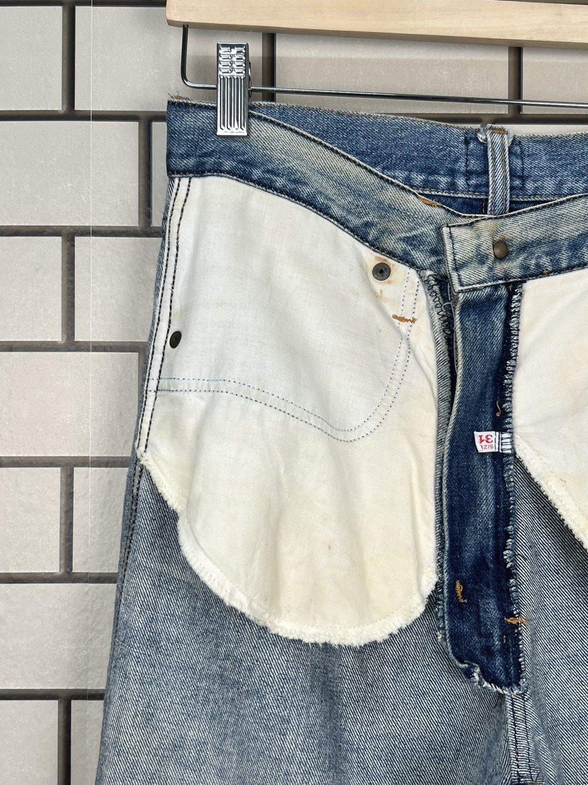 Moschino × Vintage Moschino Acid Wash Vintage Jeans Pants Size US 30 / EU 46 - 14 Thumbnail