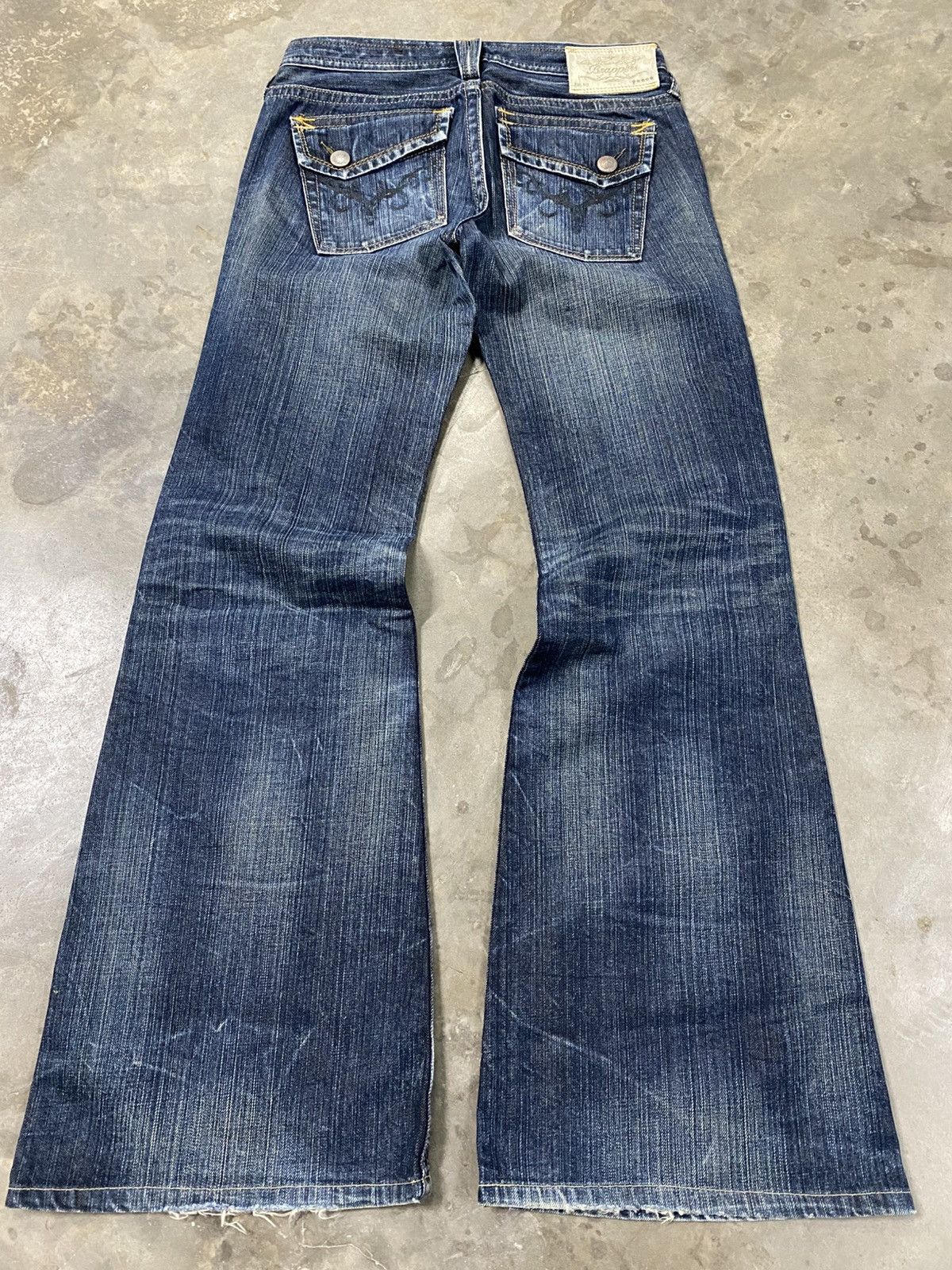 Hysteric Glamour × If Six Was Nine × Tornado Mart Super Flare Jeans Brappers Japan Brand Bootcut Flared @278 Size US 28 / EU 44 - 1 Thumbnail