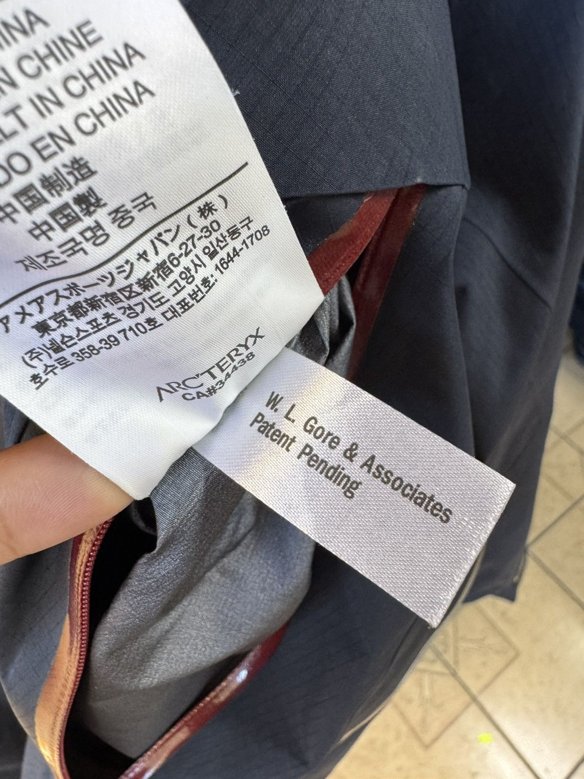 Arc'teryx Arc’teryx Goretex Beta AR Nighthawk Jacket Size US M / EU 48-50 / 2 - 9 Thumbnail