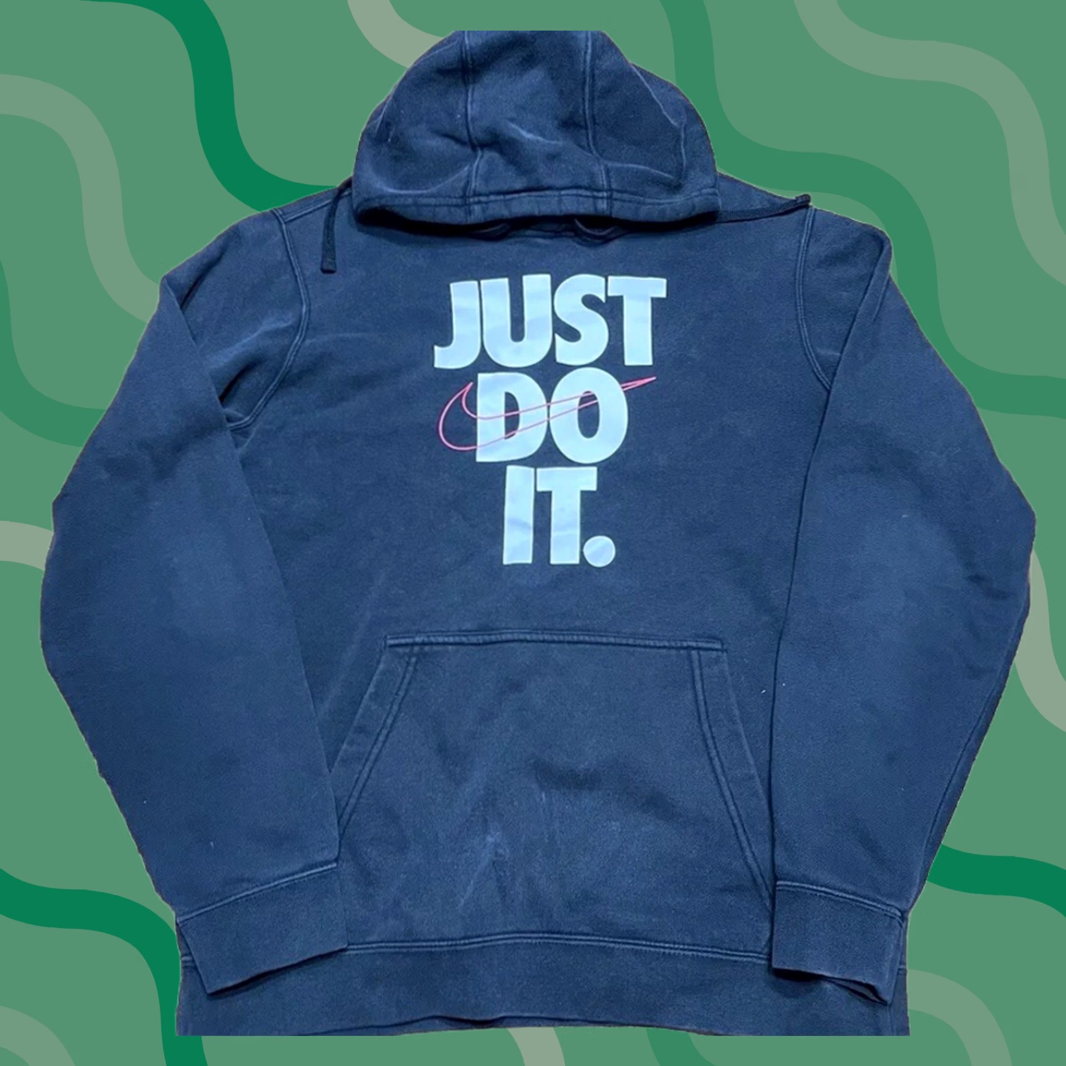 Nike Nike Sweatshirt Hoodie Men Black Just Do It Swoosh Outdoor Casual D6 Medium M Pullover Baseball-Style? Size US M / EU 48-50 / 2 - 1 Thumbnail